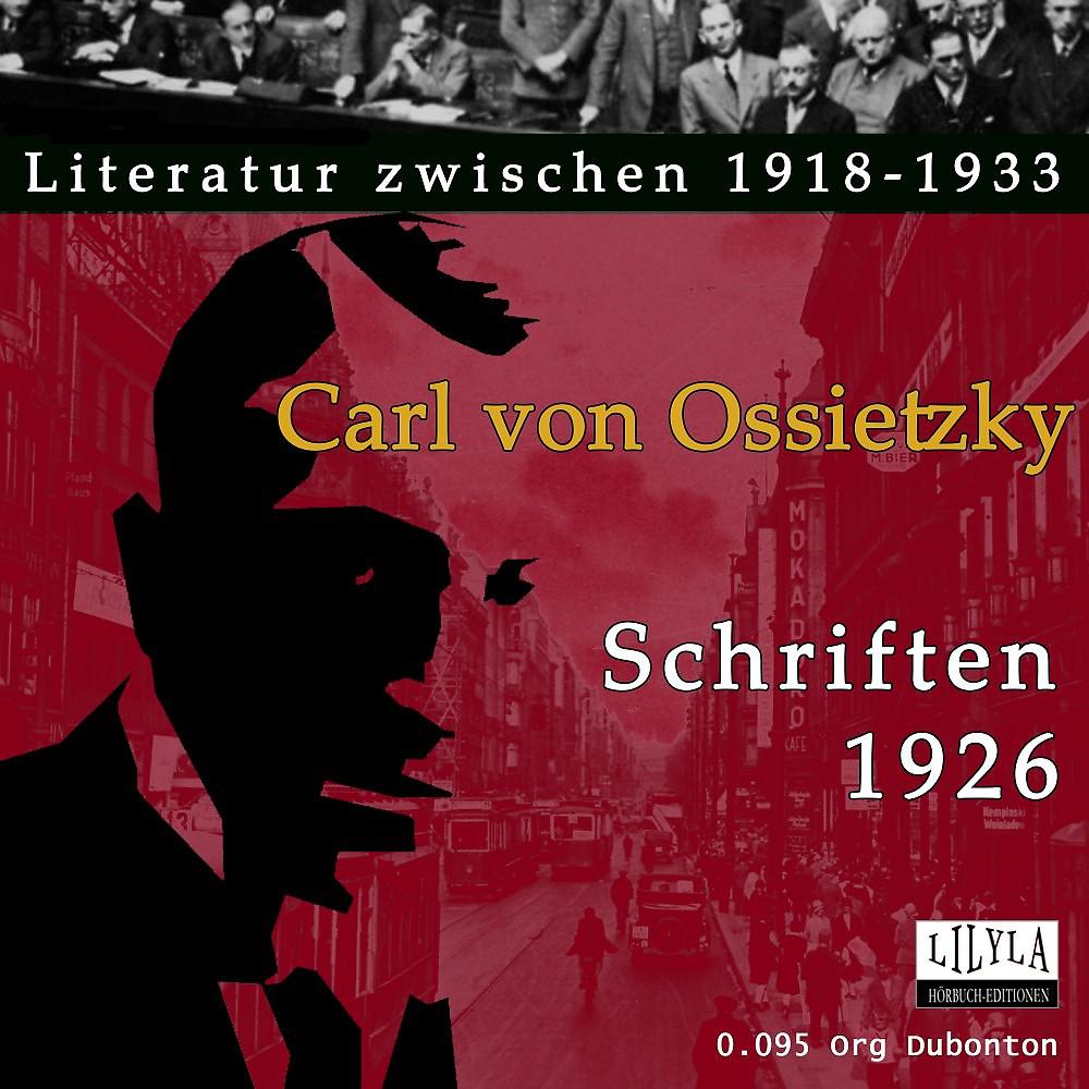 Постер альбома Schriften 1926