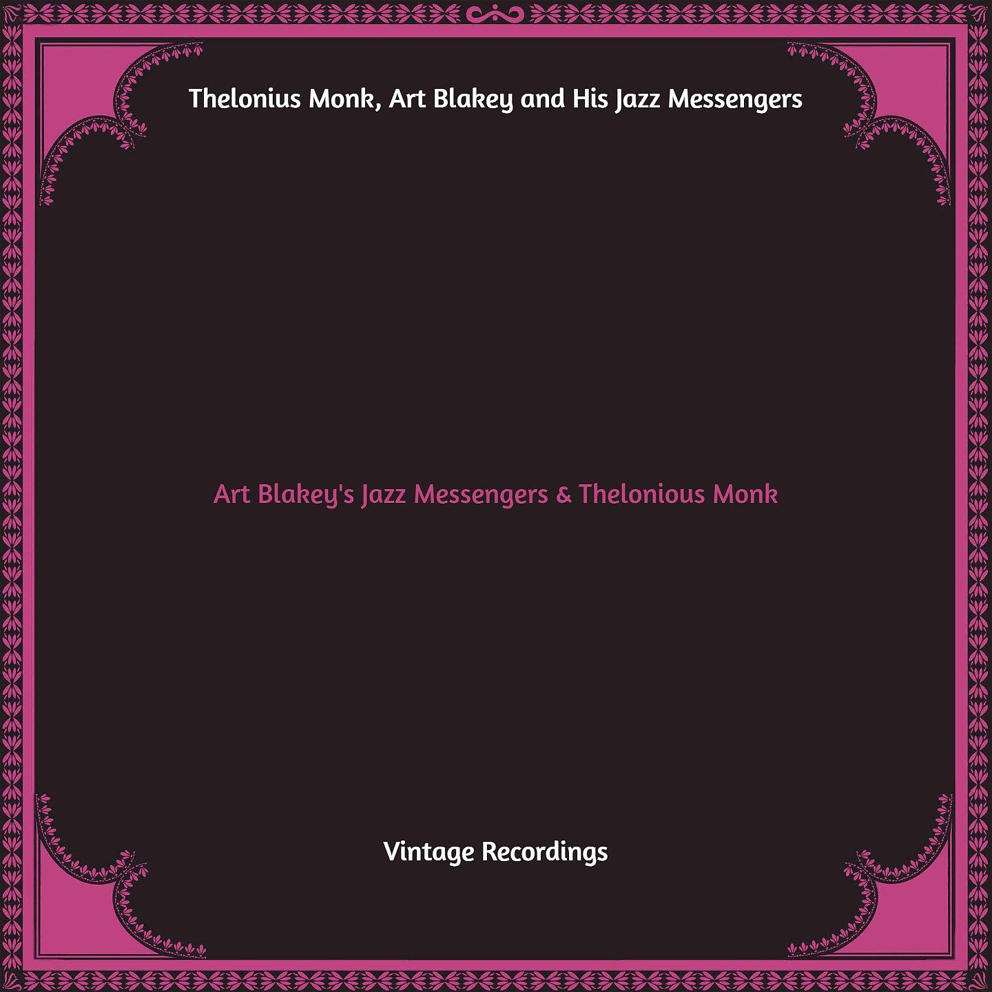 Постер альбома Art Blakey's Jazz Messengers & Thelonious Monk