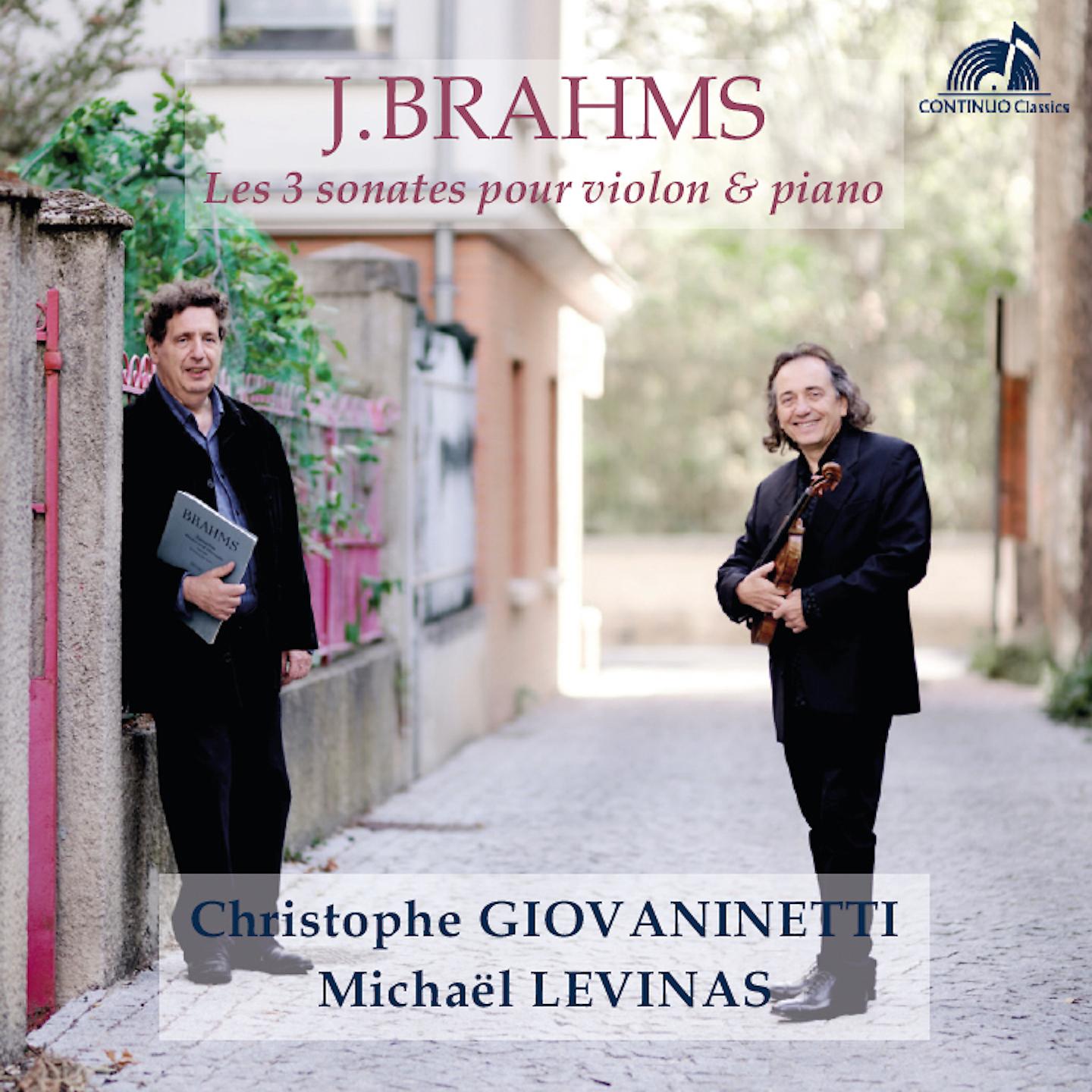 Постер альбома Brahms - Les 3 sonates pour violon & piano