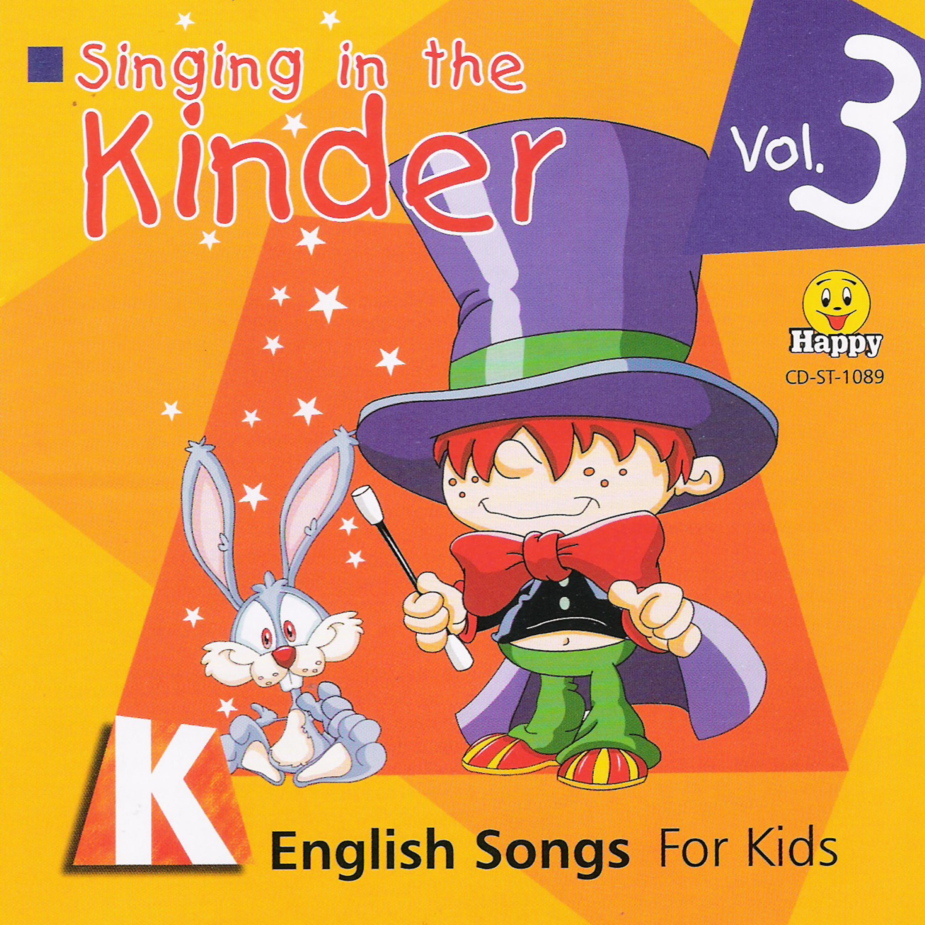Постер альбома Singing in the Kinder: English Songs for Kids, Vol. 3
