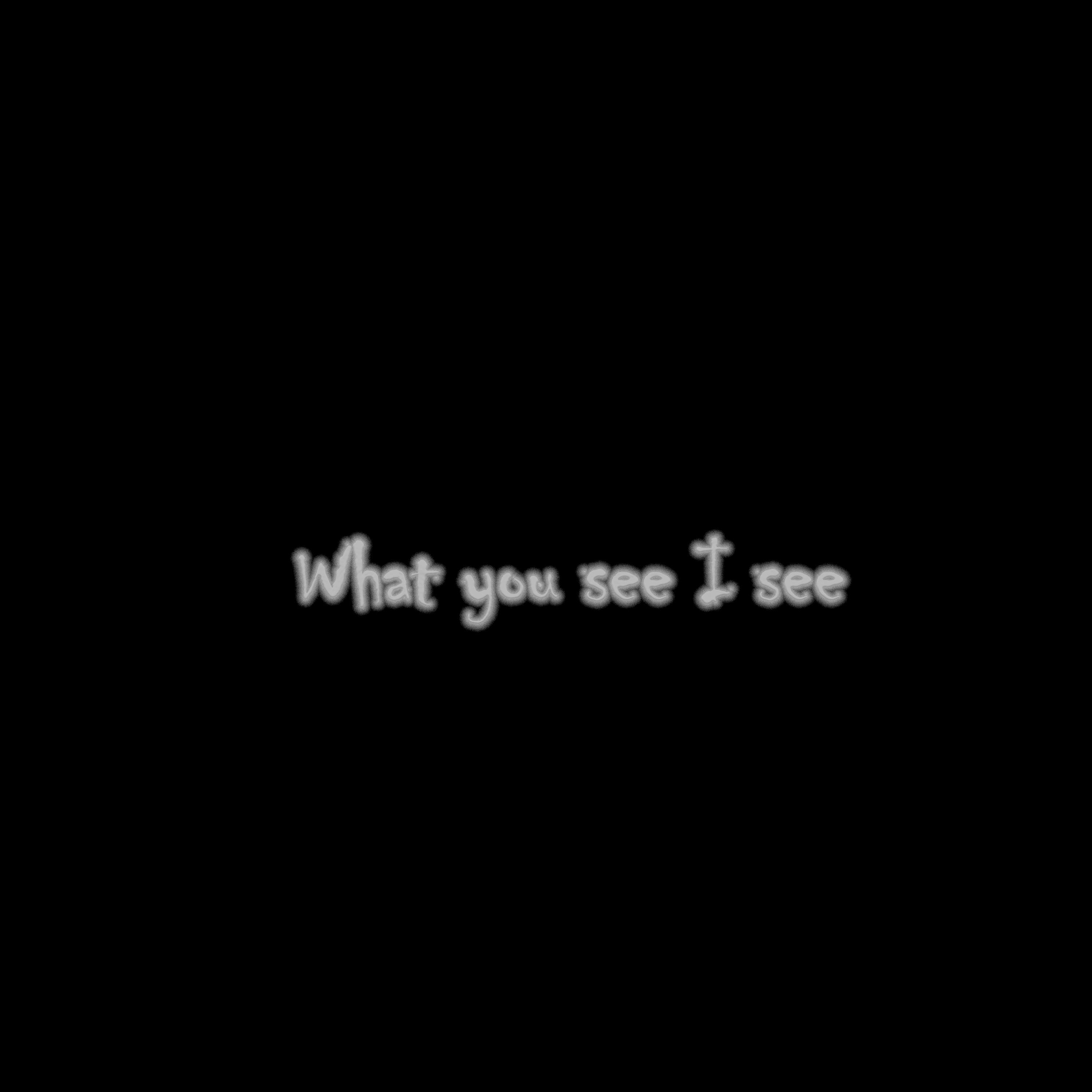 Постер альбома What You See I See