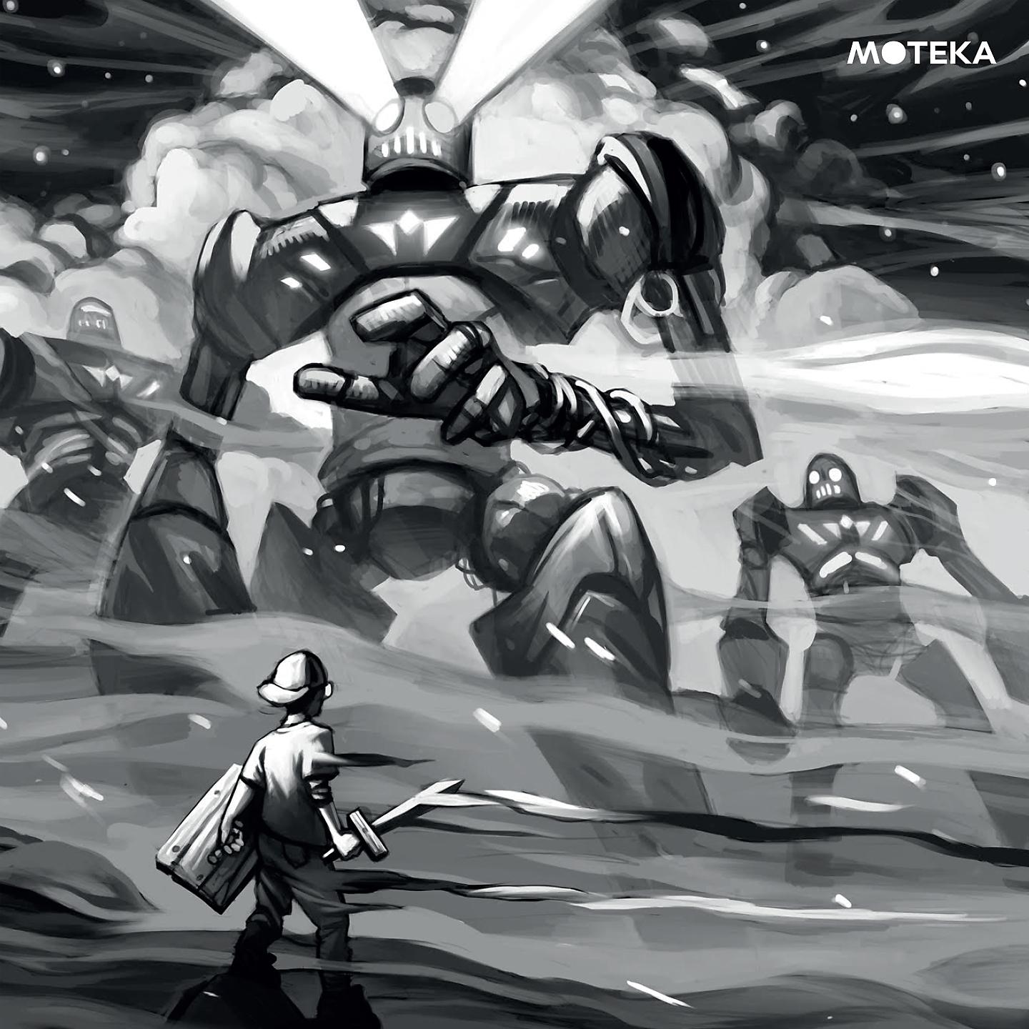 Постер альбома As We Fought the Iron Giants