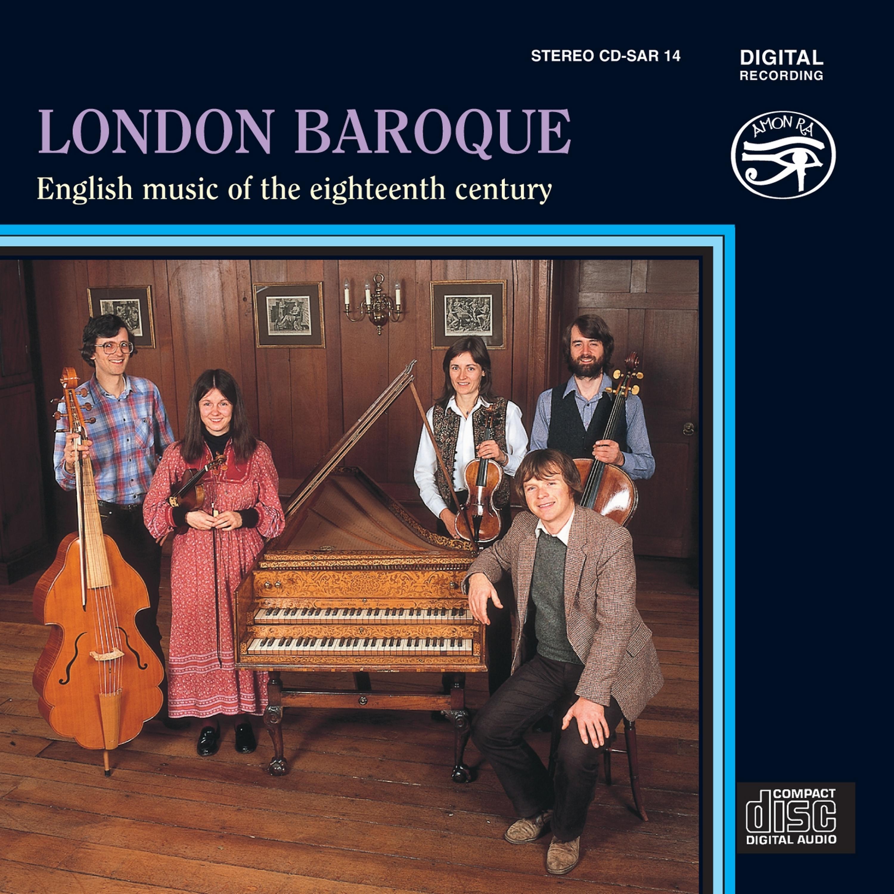 Постер альбома English Music of the Eighteenth Century on Original Instruments