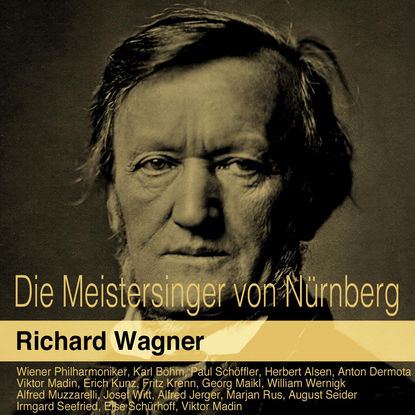 Постер альбома Wagner: Die Meistersinger von Nürnberg