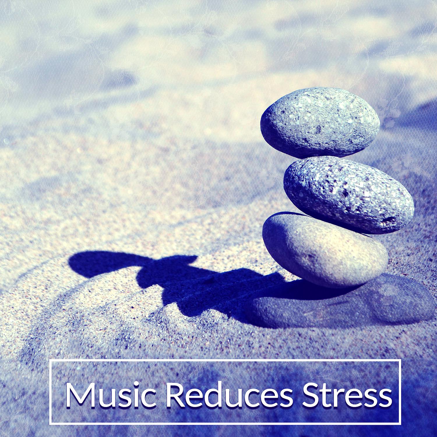 Постер альбома Music Reduces Stress – Nature Sounds for Meditation, Deep Sleep, Ambient Serenity, Peaceful Soul