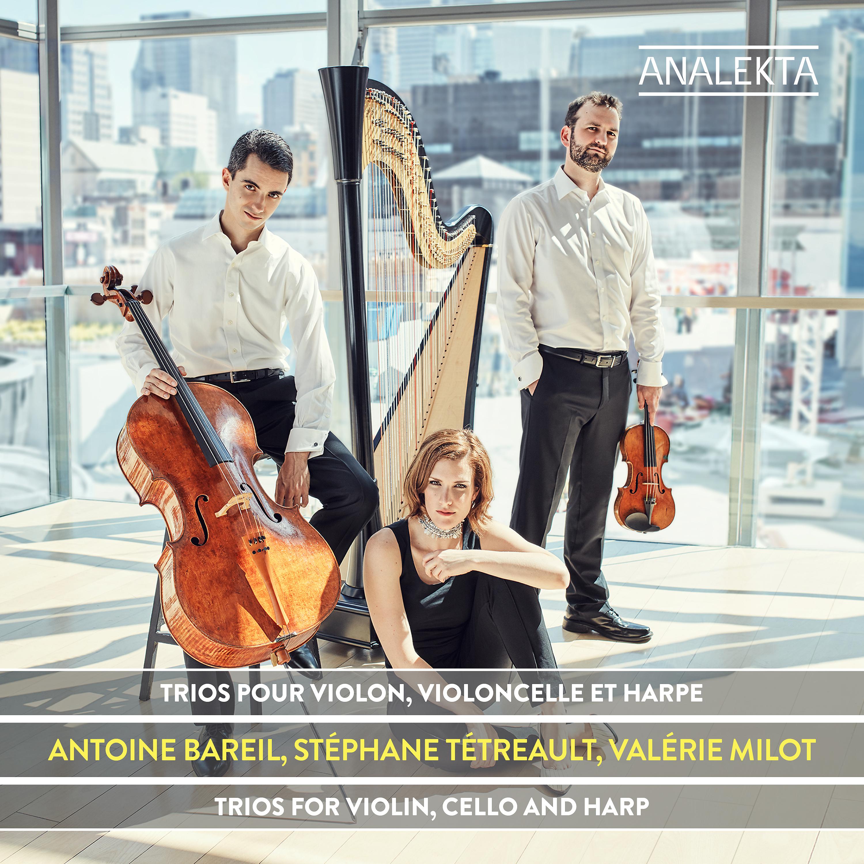 Постер альбома Trios for Violin, Cello and Harp