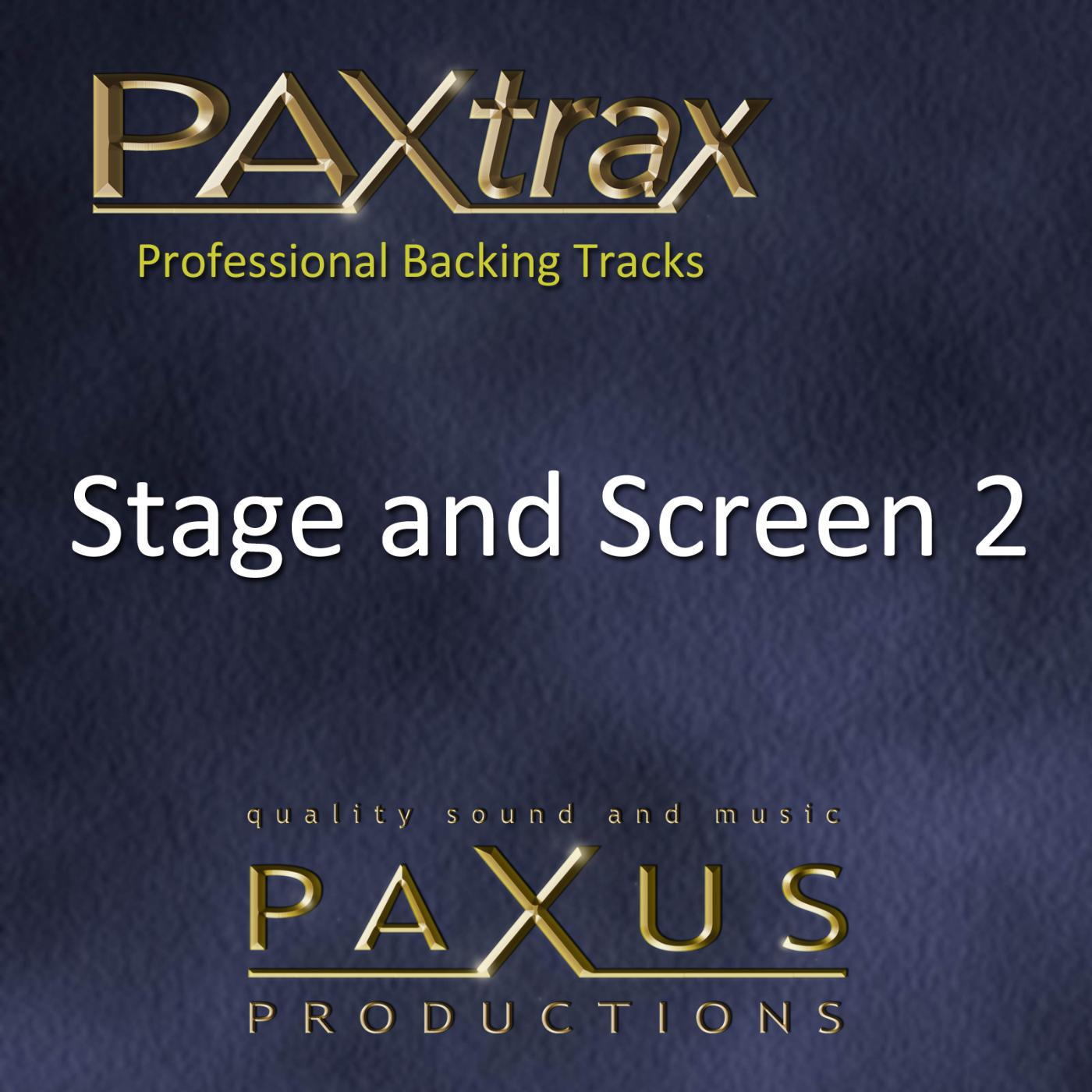 Постер альбома Paxtrax Professional Backing Tracks: Stage and Screen 2