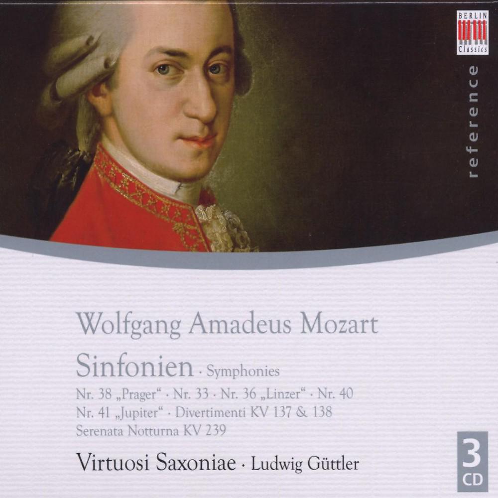 Постер альбома Mozart: Sinfonien No. 38, 33, 36, 40 & 41