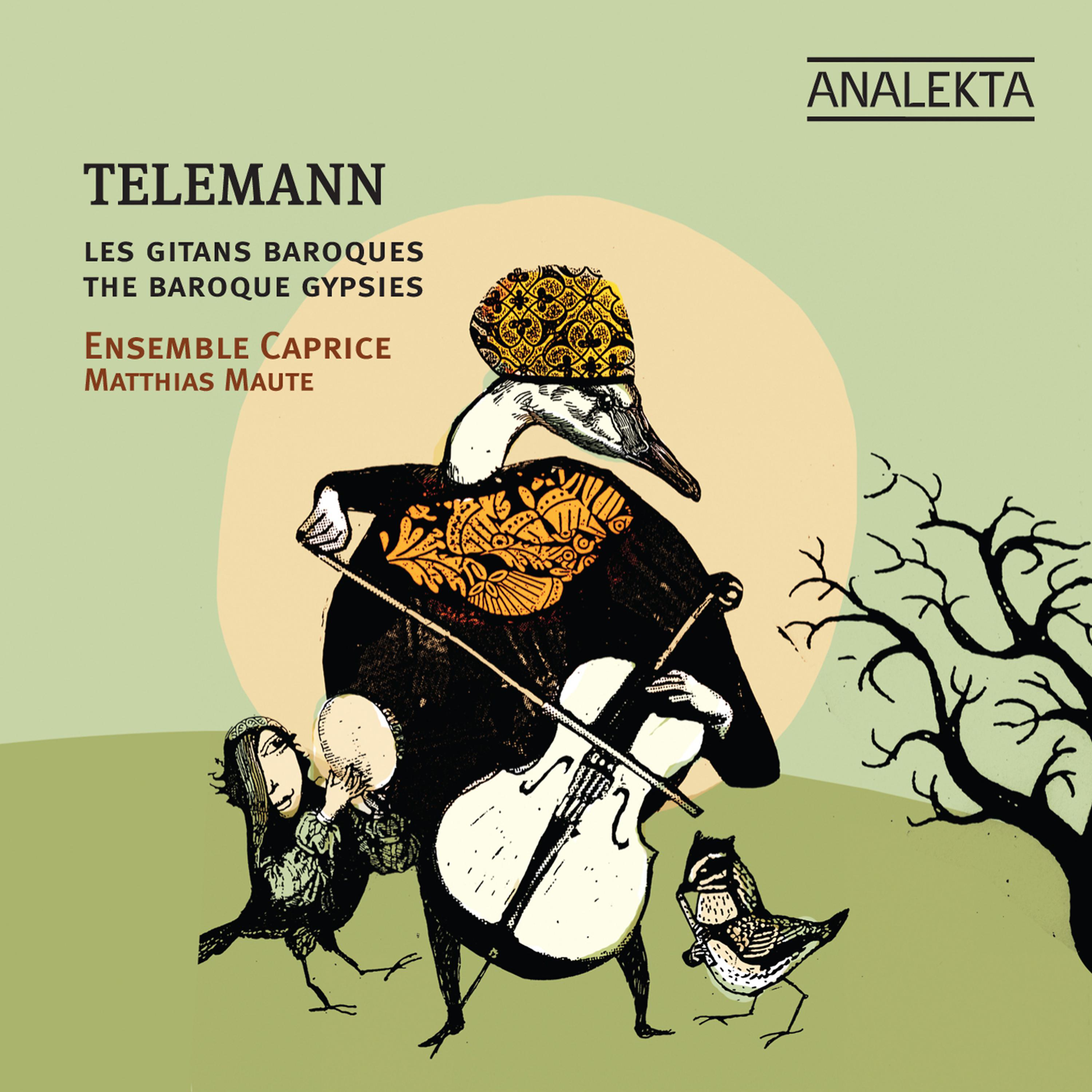Постер альбома Telemann And The Baroque Gypsies