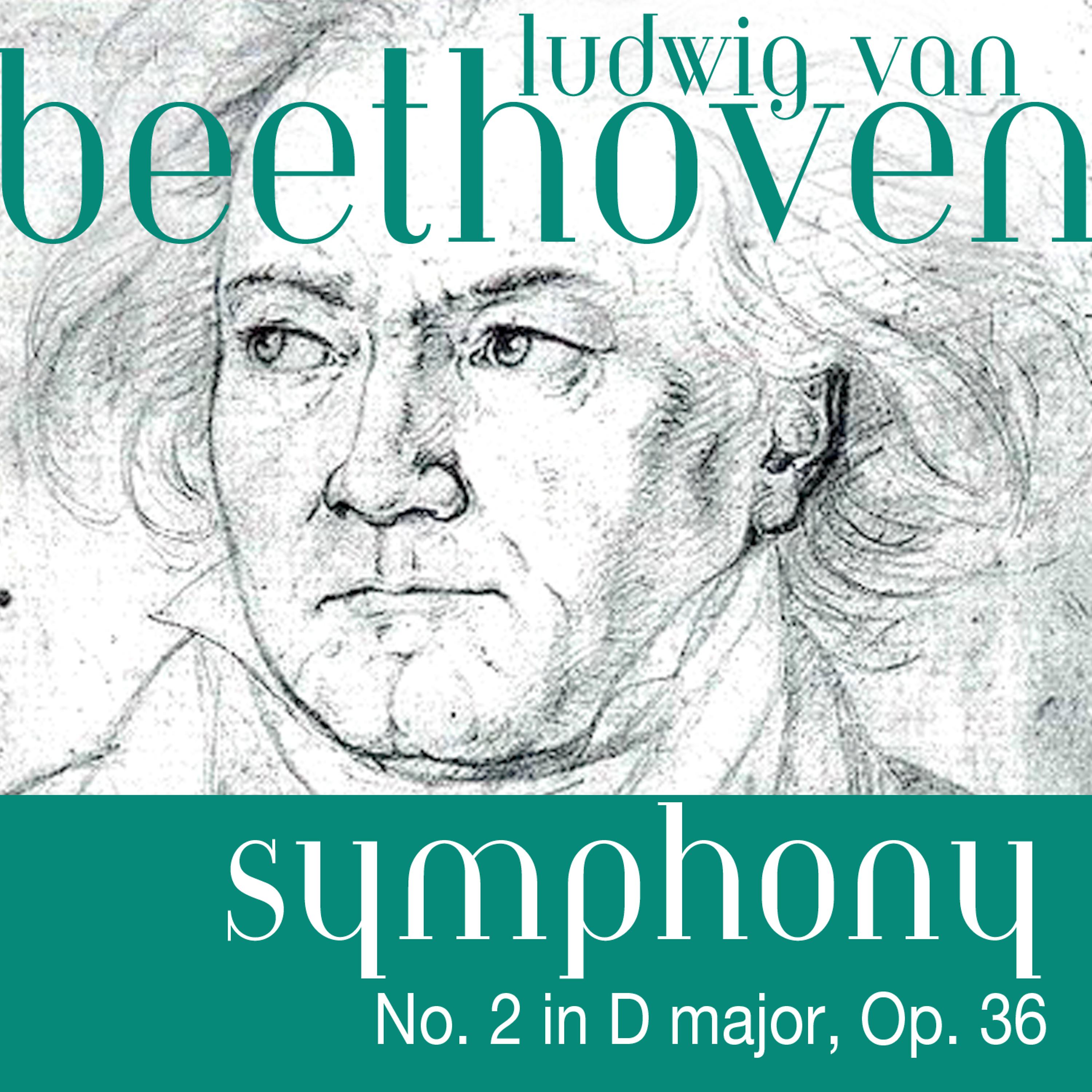 Постер альбома Ludwig van Beethoven: Symphony No. 2 in D major, Op. 36