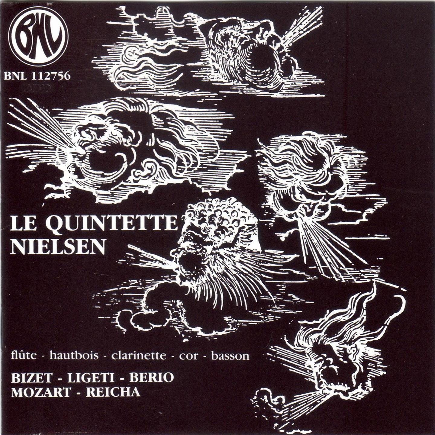 Постер альбома Berio, Bizet, Ligeti: Quintette de vents