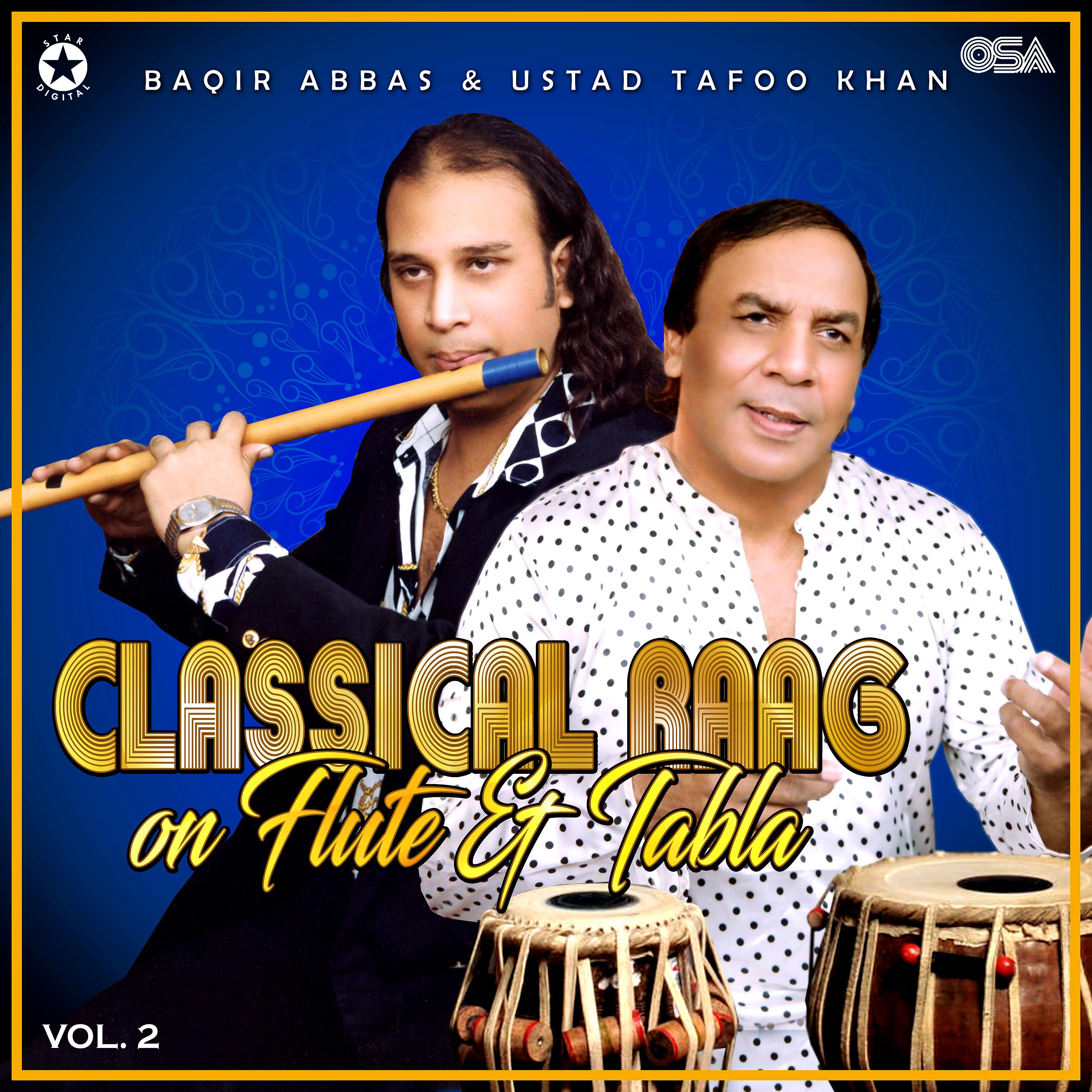 Постер альбома Classical Raag on Flute & Tabla, Vol. 2