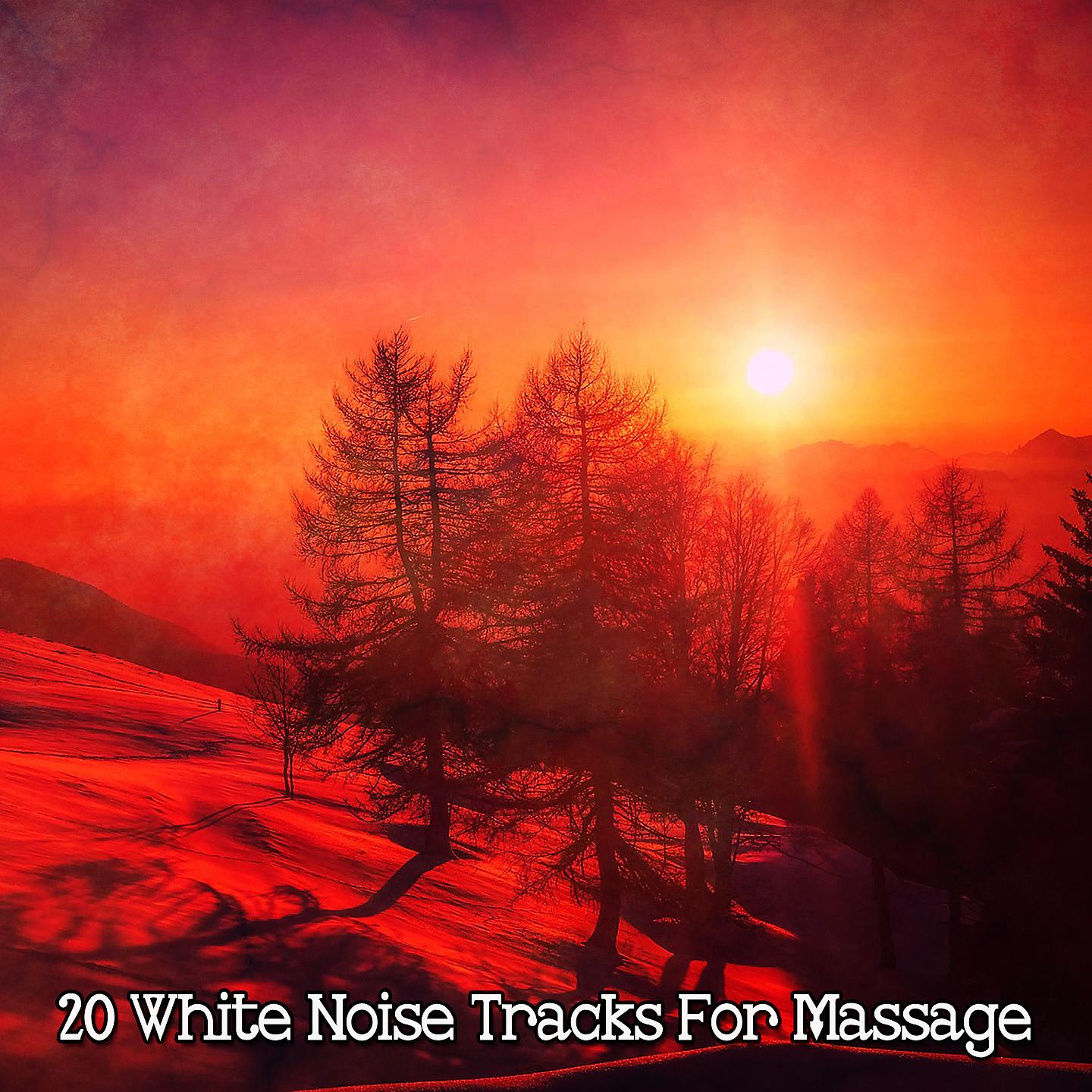 Постер альбома 20 треков белого шума для массажа