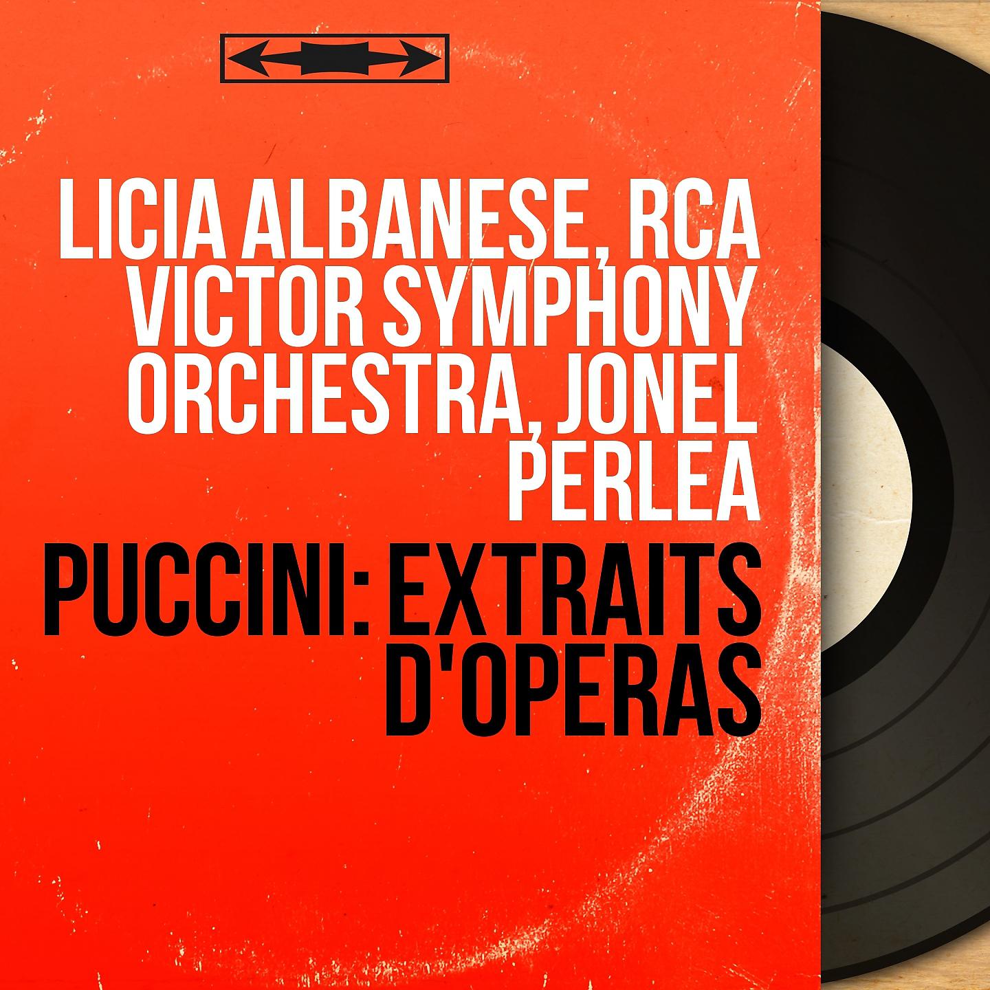 Постер альбома Puccini: Extraits d'opéras