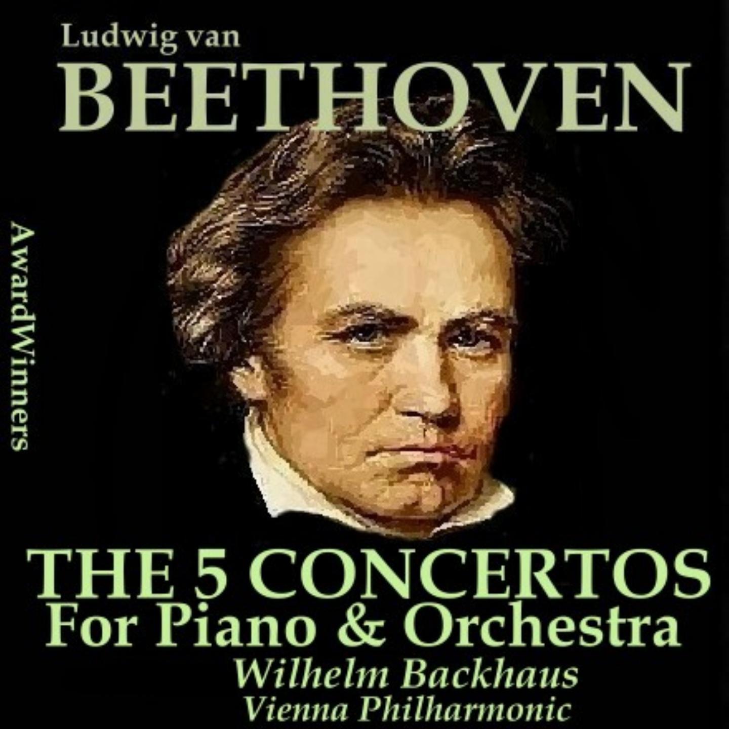 Постер альбома Beethoven, Vol. 04 - The 5 Concertos for Piano & Orchestra