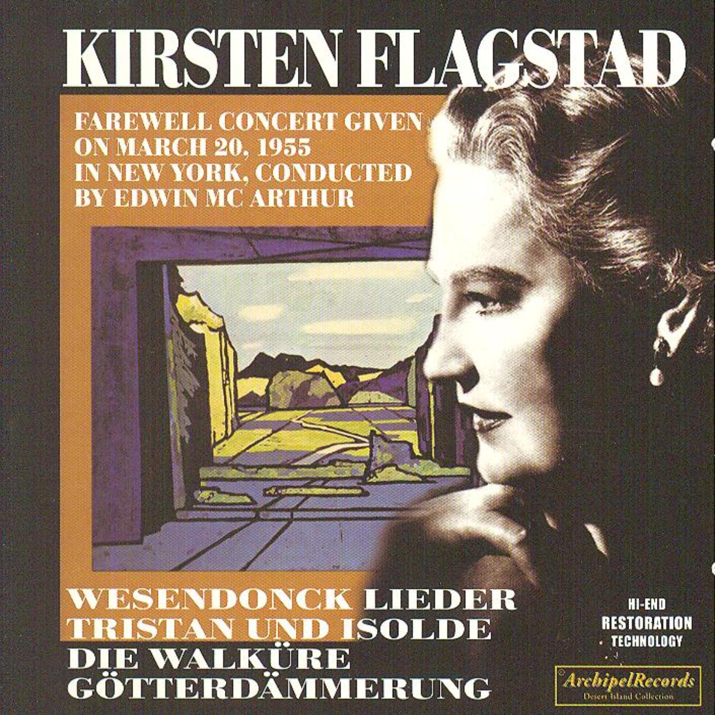 Постер альбома Kirsten Flagstad Farewell Concert in New York, March 20, 1955