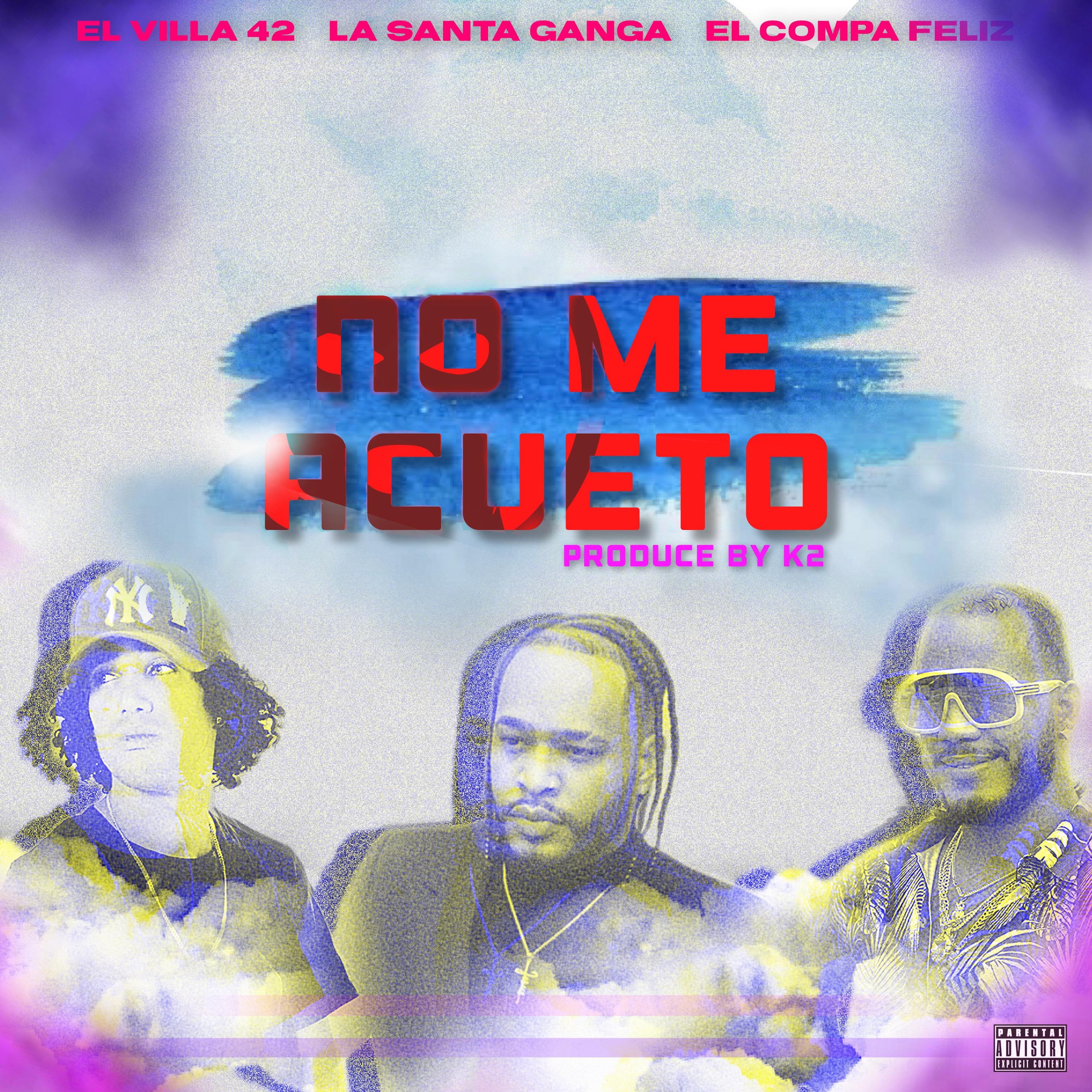 Постер альбома No Me Acueto