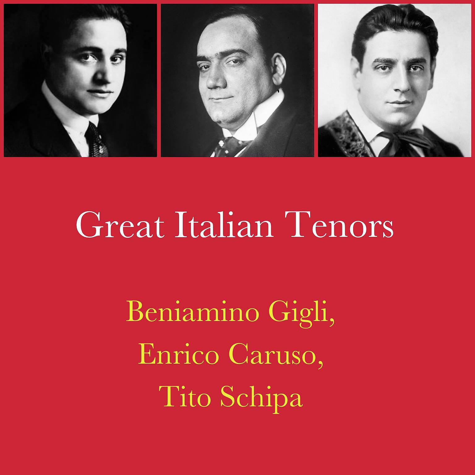 Постер альбома Great Italian Tenors