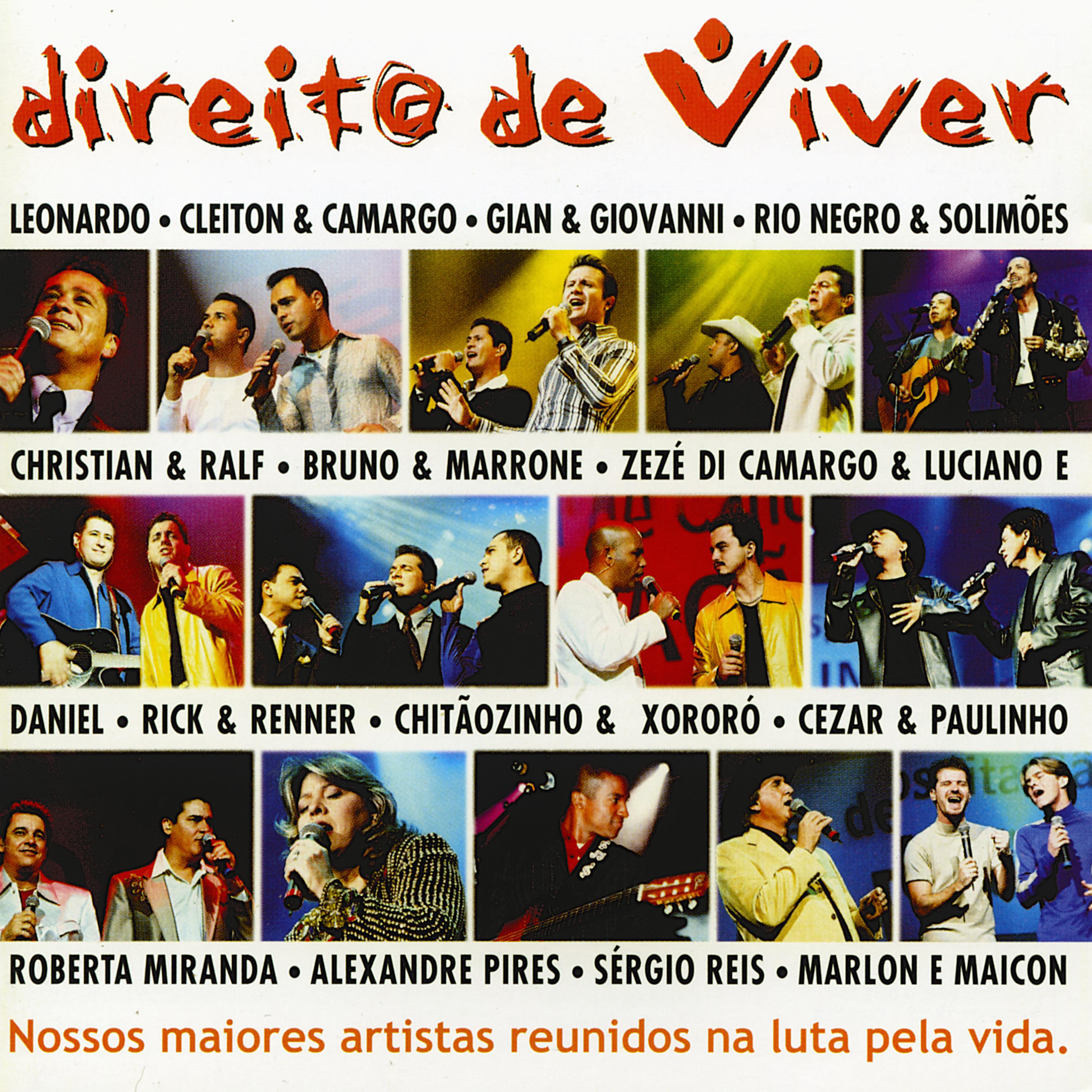 Постер альбома Direito de viver (Ao vivo)