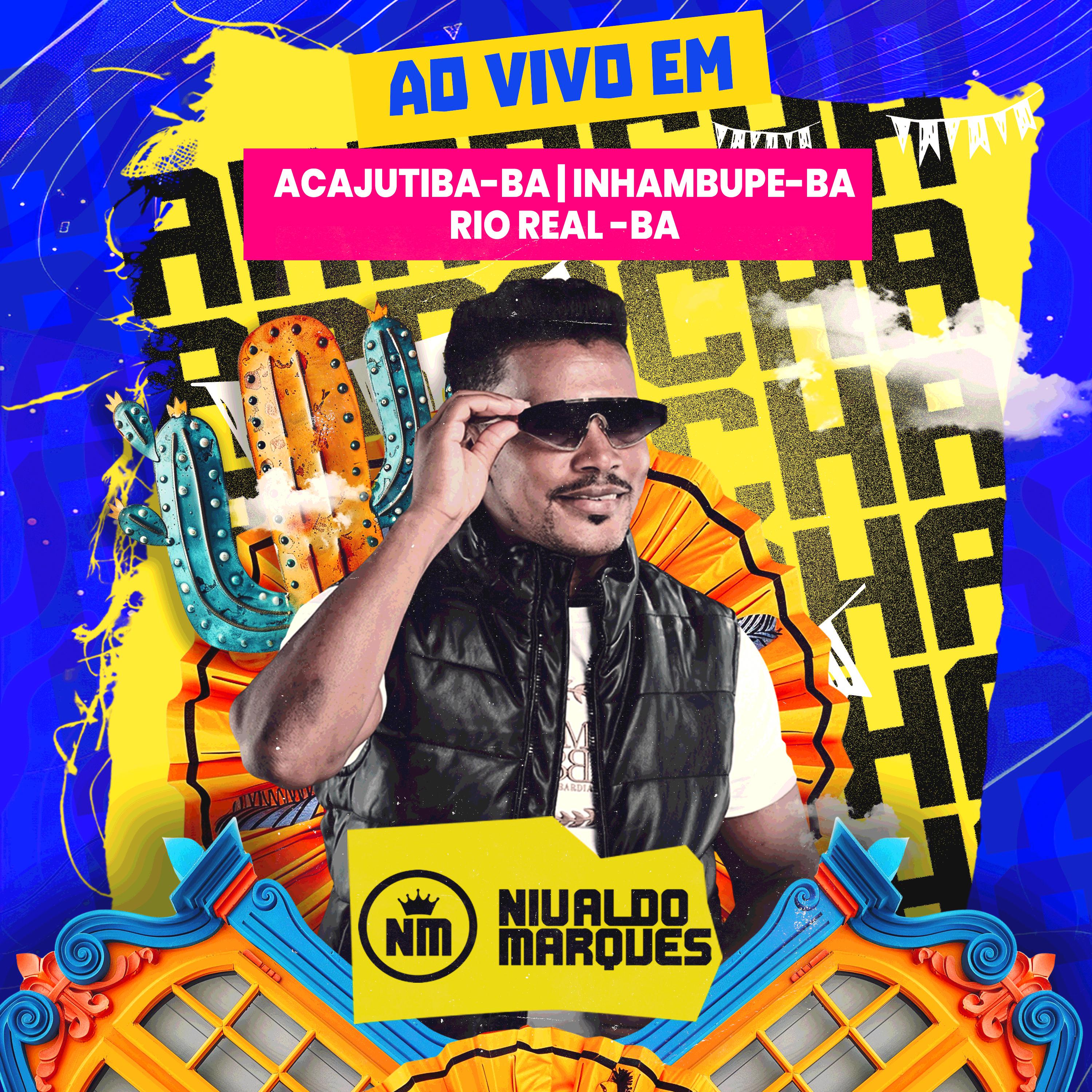 Постер альбома Ao Vivo em Acajutiba, Inhambupe e Rio Real