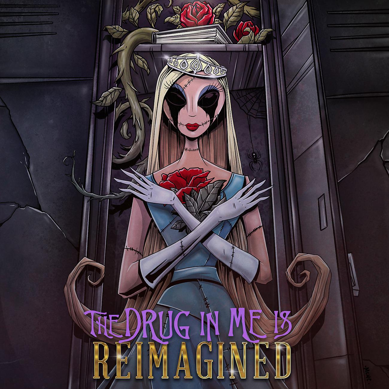 Постер альбома The Drug In Me Is Reimagined