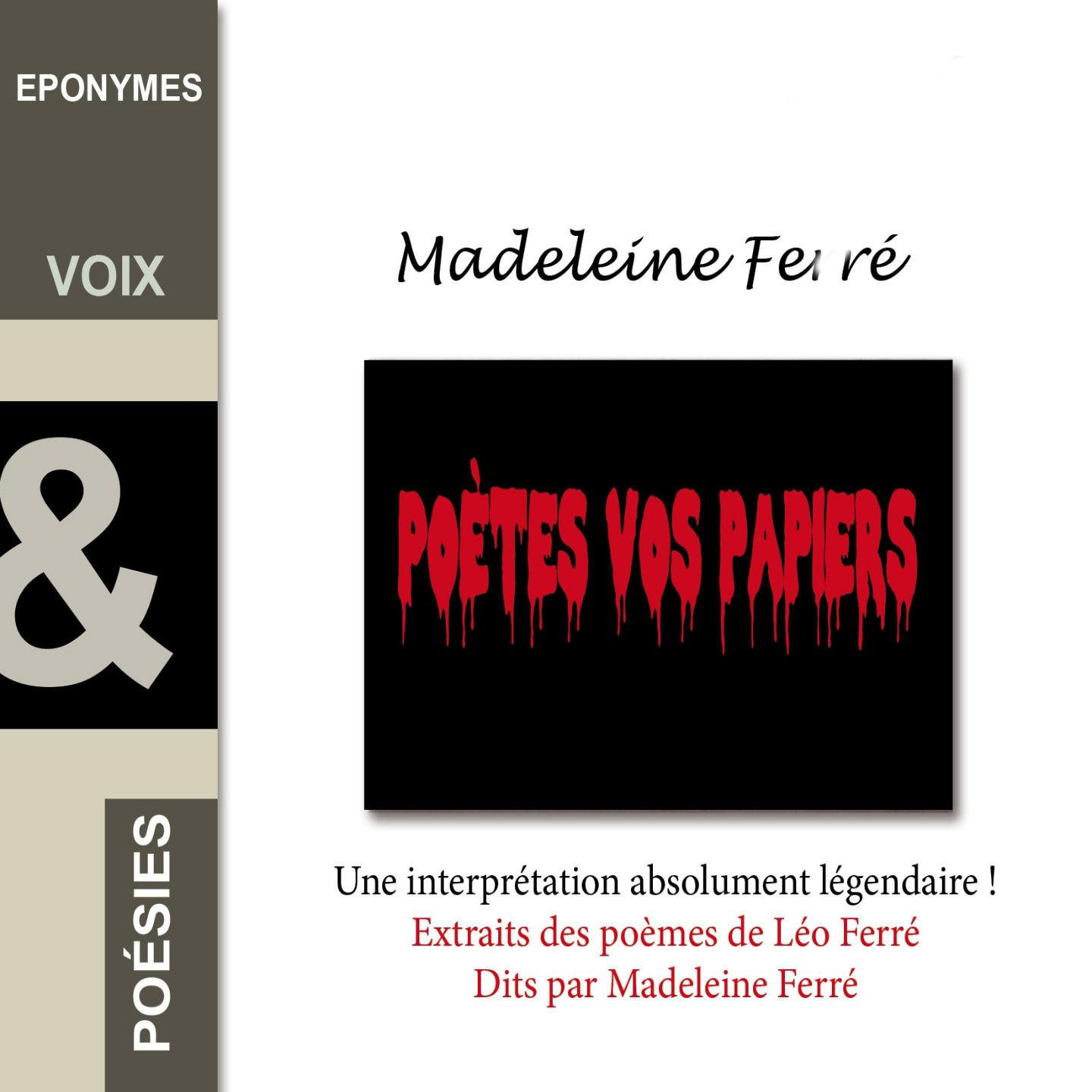 Постер альбома Poètes vos papiers