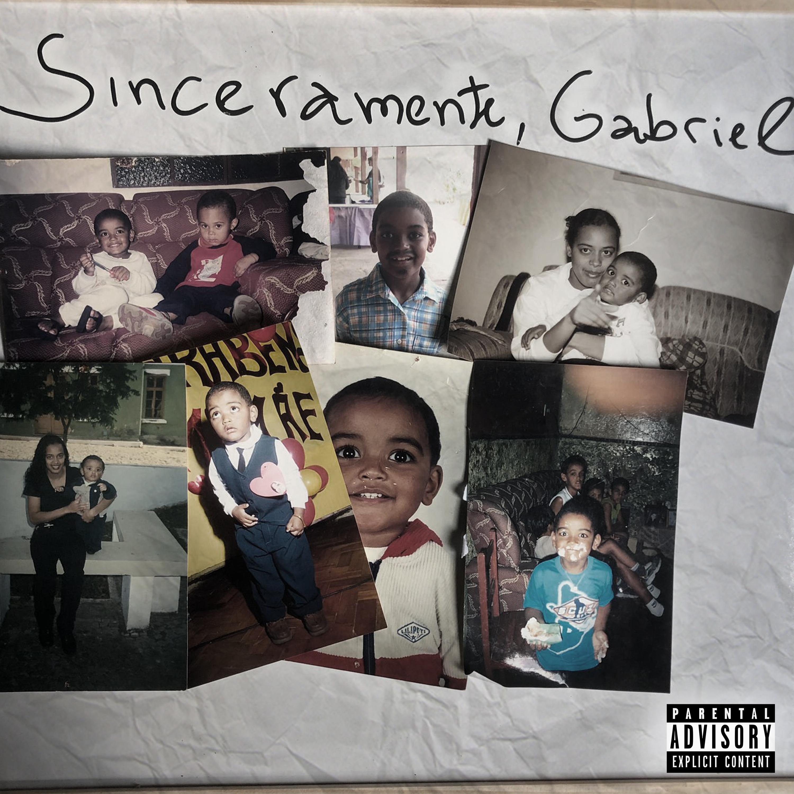 Постер альбома Sinceramente, Gabriel.
