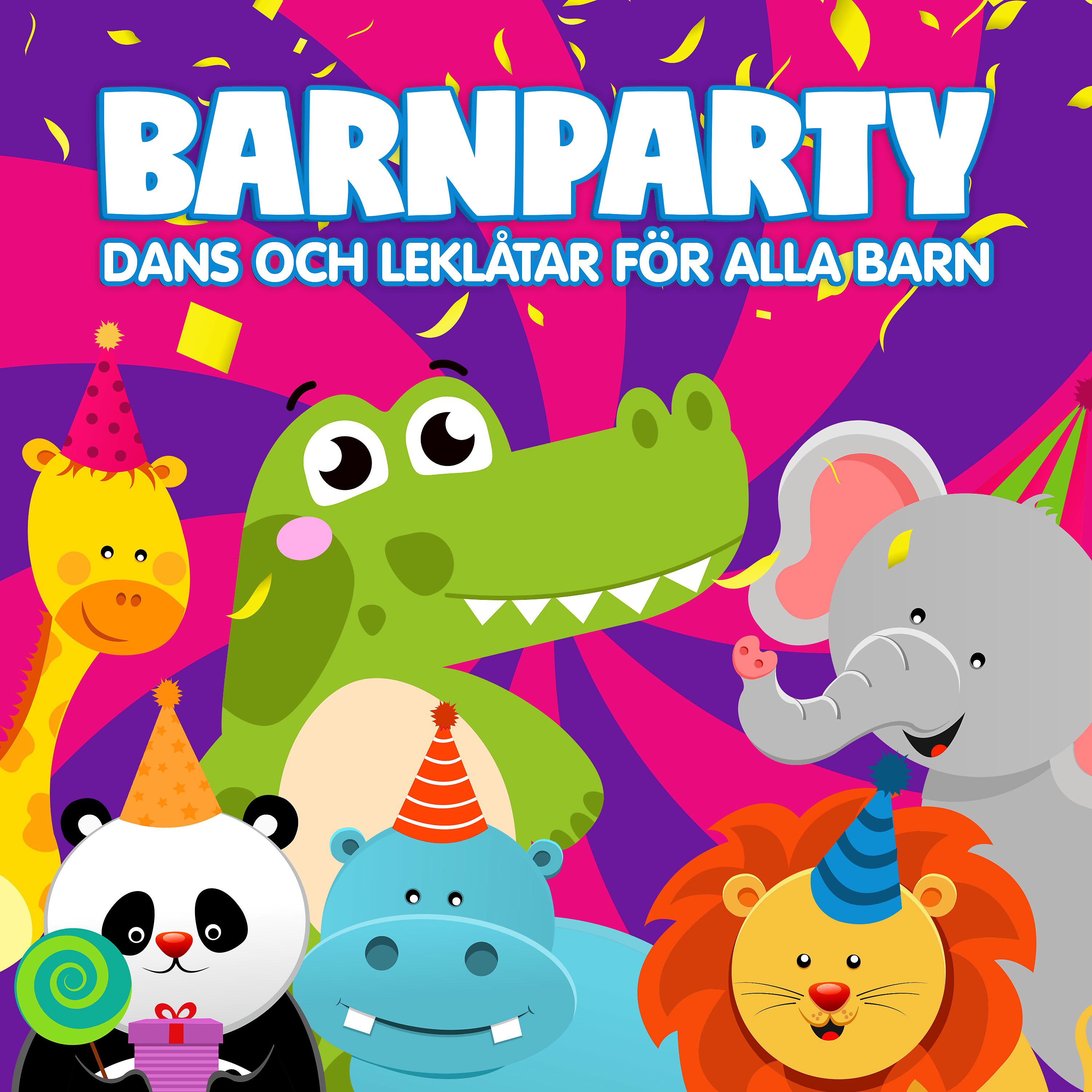 Постер альбома Barnparty - dans och leklåtar för alla barn