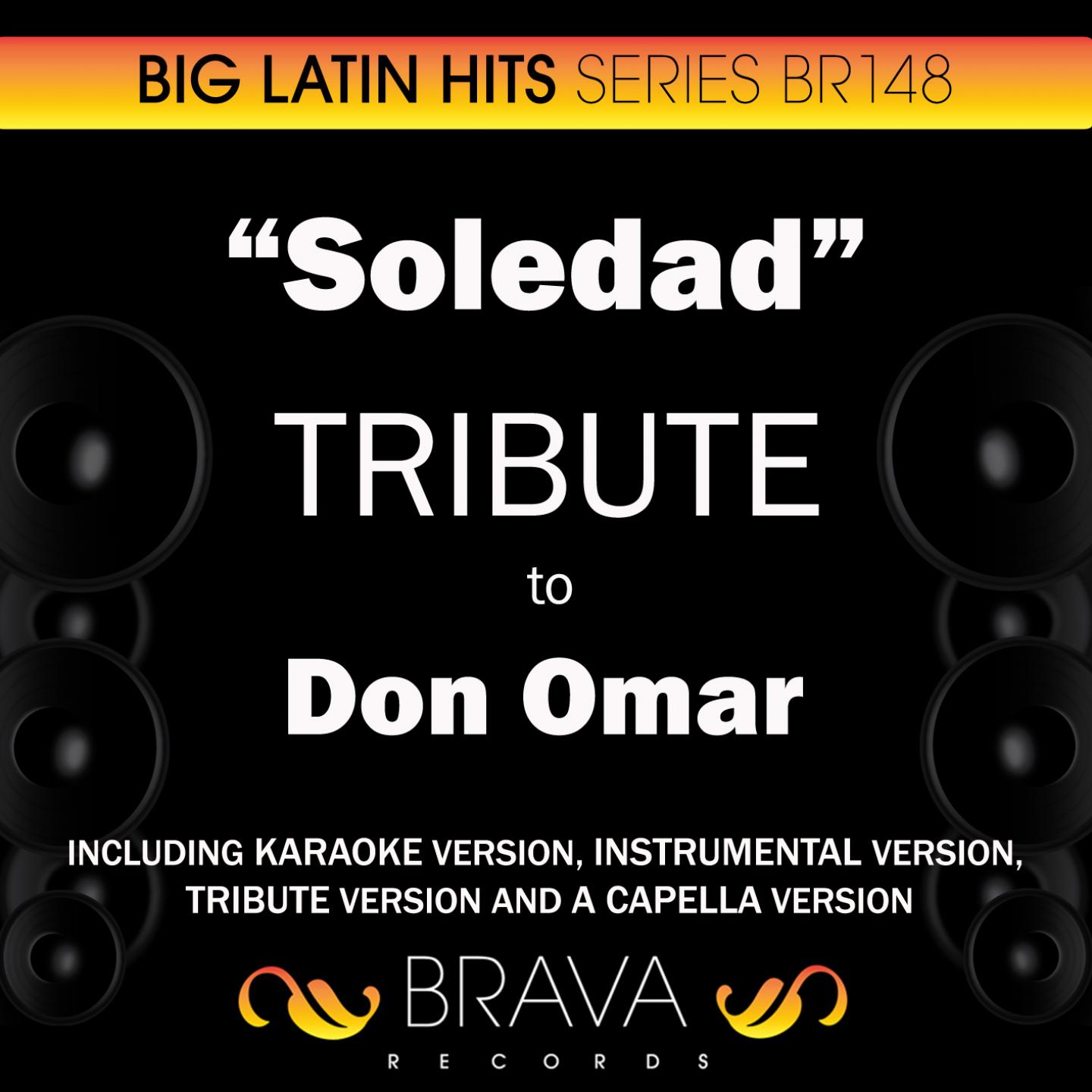Постер альбома Soledad - Tribute to Don Omar - EP