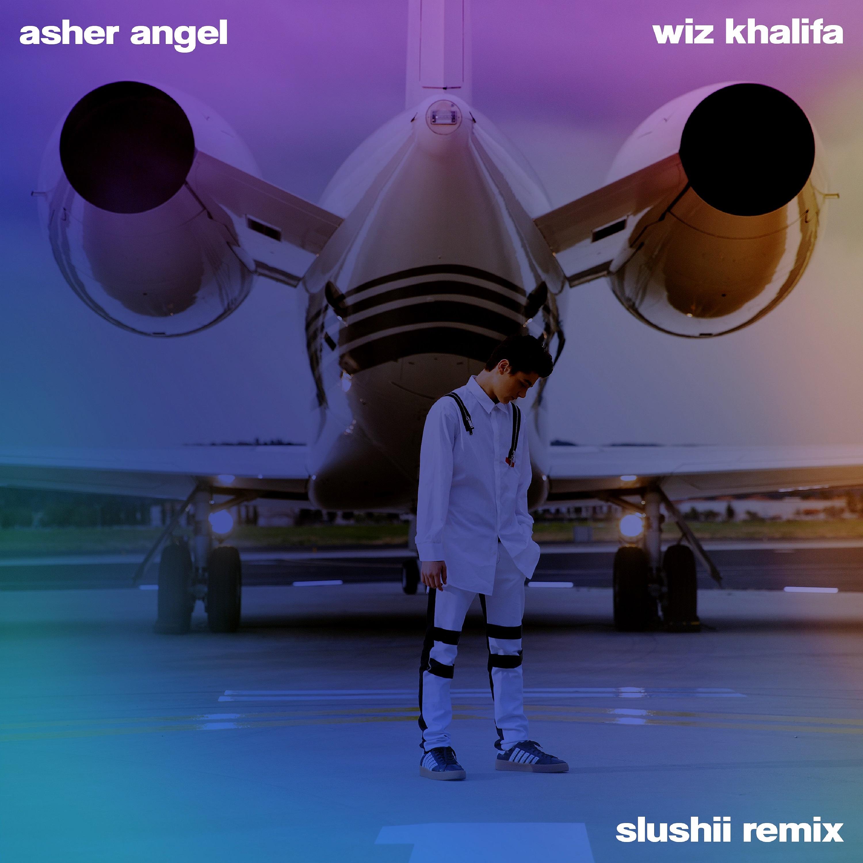 Постер альбома One Thought Away (feat. Wiz Khalifa) [Slushii Remix]