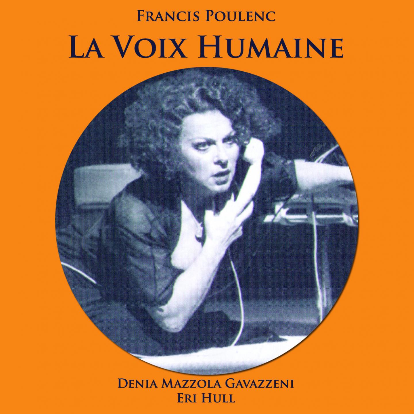 Постер альбома Poulenc: La voix humaine