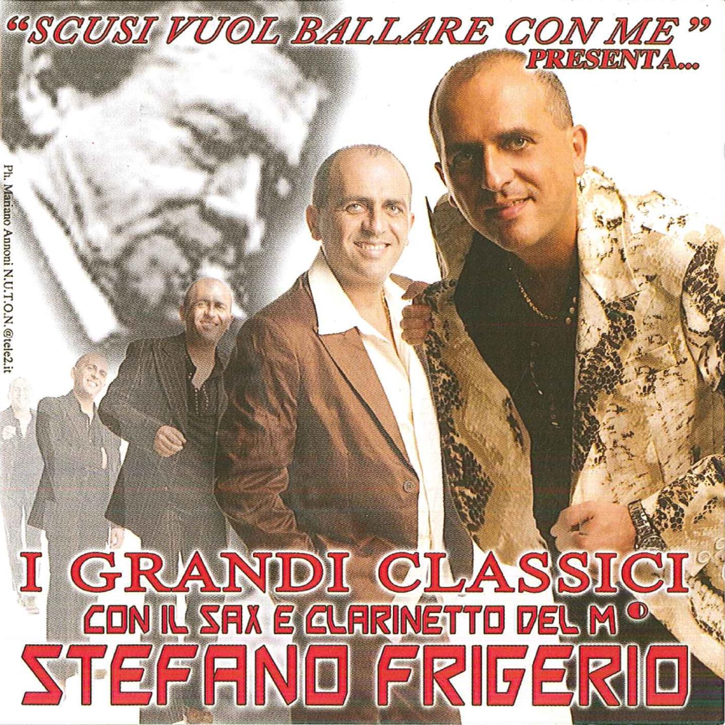 Постер альбома I grandi classici con il sax e clarinetto