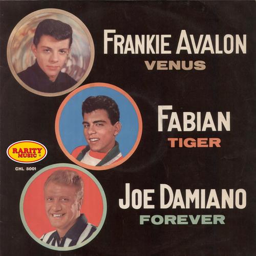 Постер альбома Rarity Music Pop, Vol. 24 (Peter De Angelis Presents Frankie Avalon Fabian, Joe Damiano)