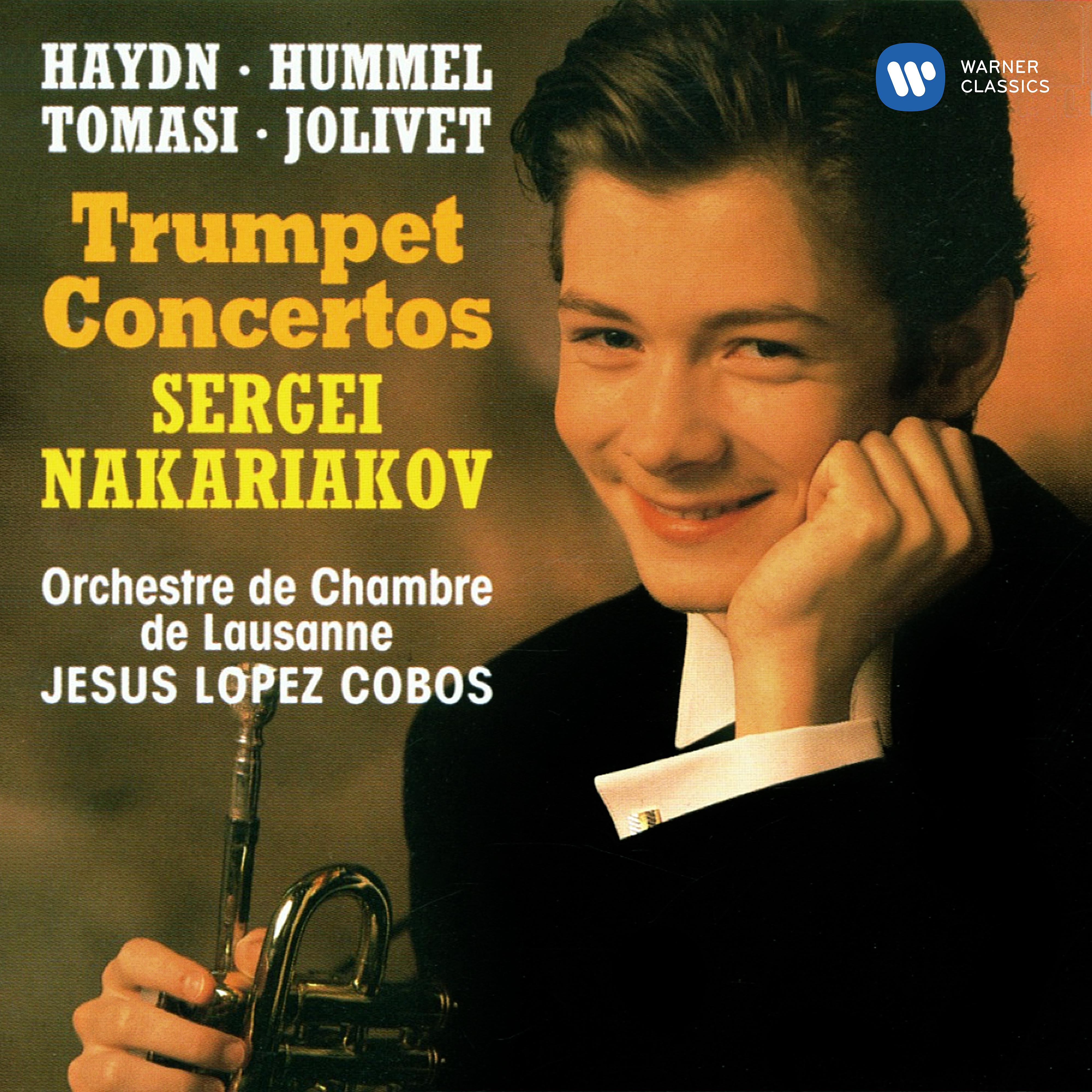 Постер альбома Haydn, Hummel, Tomasi & Jolivet: Trumpet Concertos