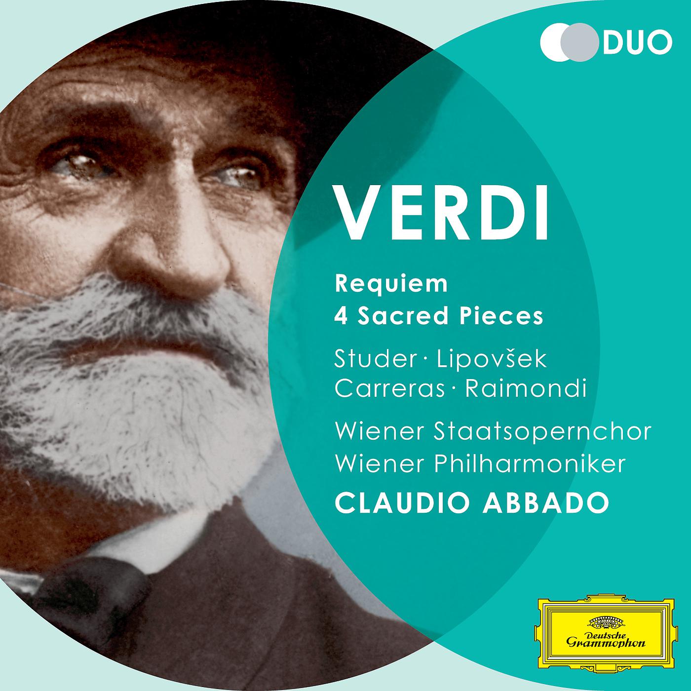 Постер альбома Verdi: Requiem; 4 Sacred Pieces