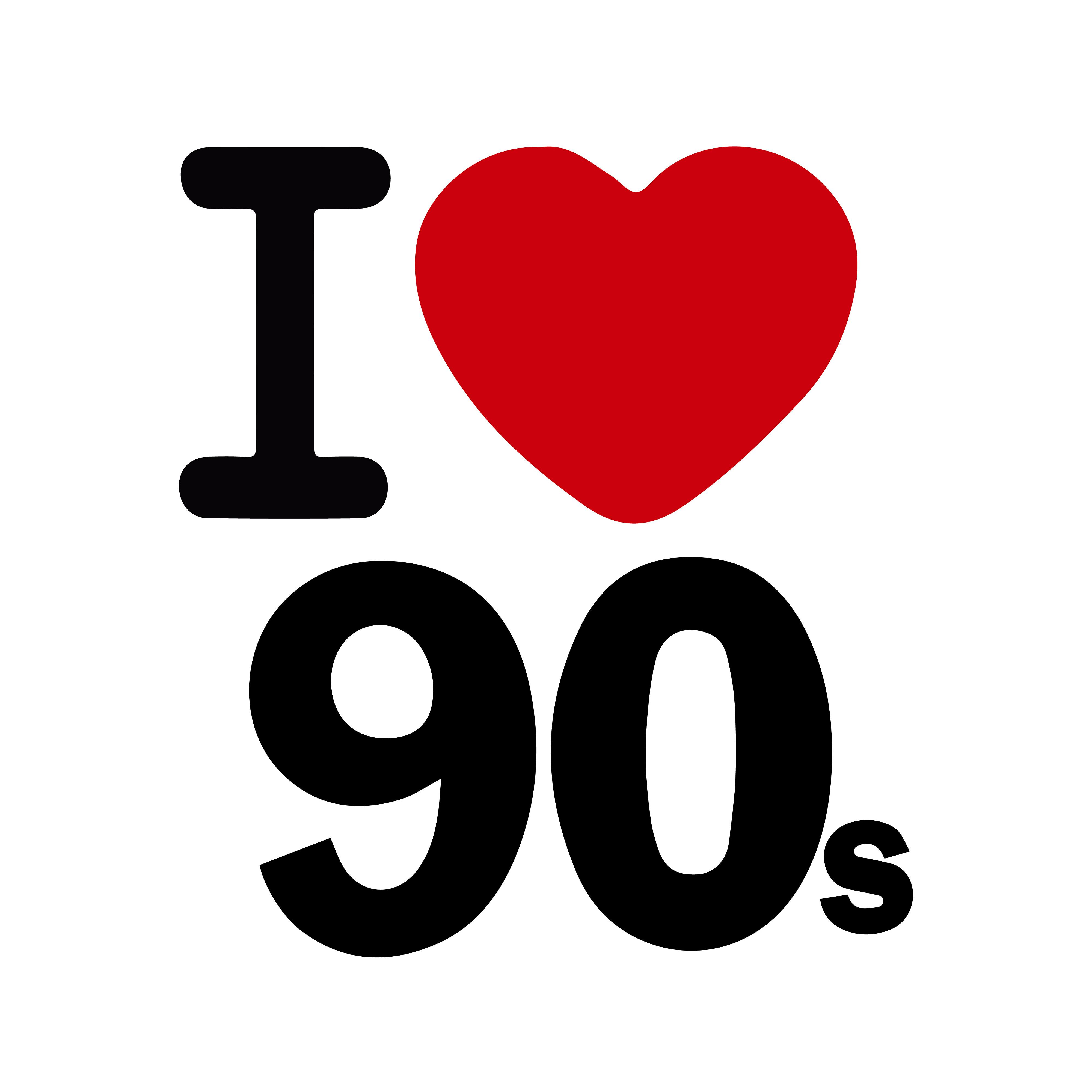 Постер альбома I Love 90s