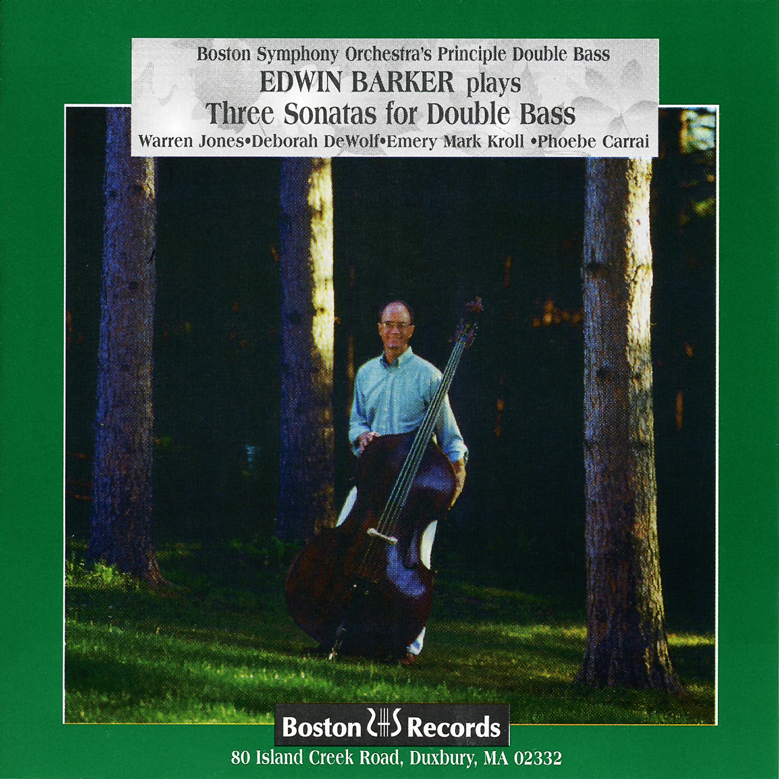 Edwin Barker - Cello Sonata No. 3 in A Minor, RV 43: III. Largo (Arr. for Double Bass and Continuo)