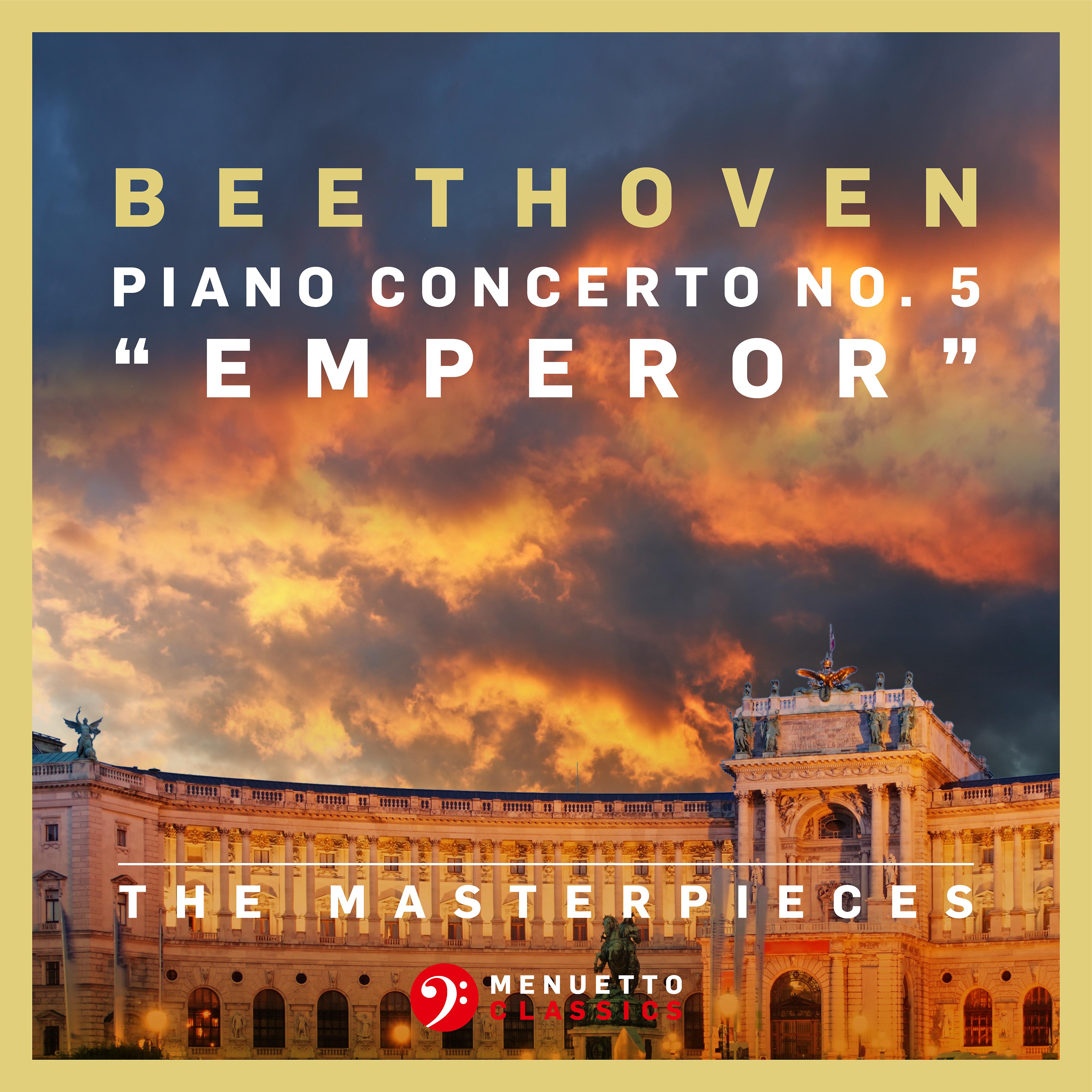 Постер альбома The Masterpieces, Beethoven: Piano Concerto No. 5 in E-Flat Major, Op. 73 "Emperor"