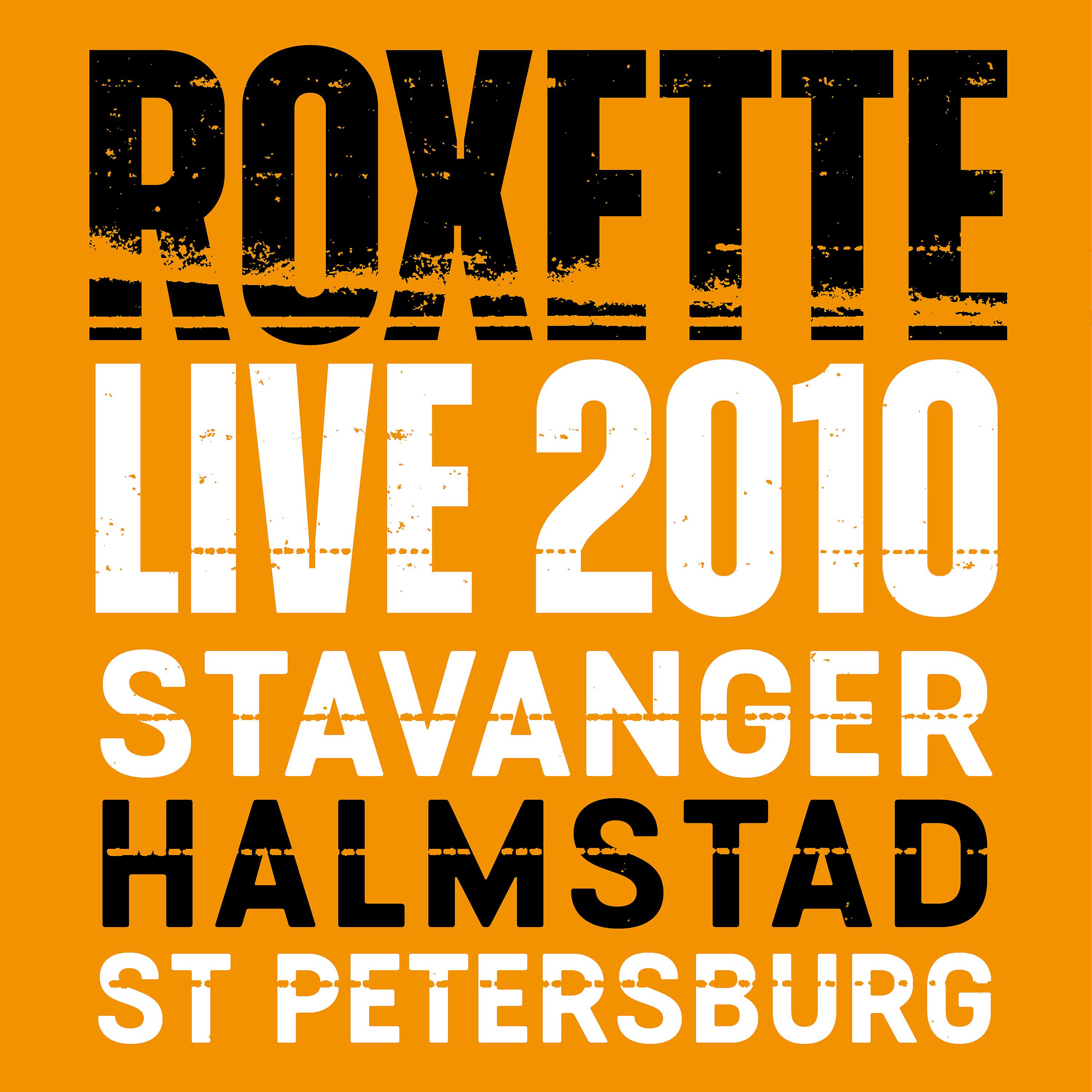 Постер альбома Live 2010 Stavanger Halmstad St Petersburg