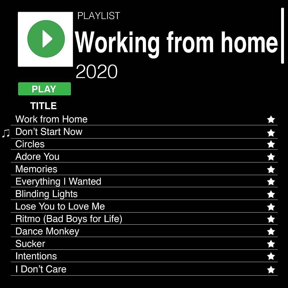 Постер альбома Working from Home Office 2020