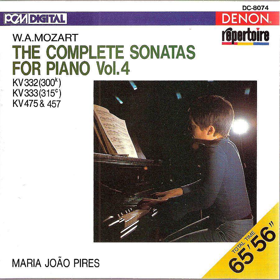 Maria Joao Pires - Mozart: Piano Sonata No. 12 in F Major, K. 332: I. Allegro