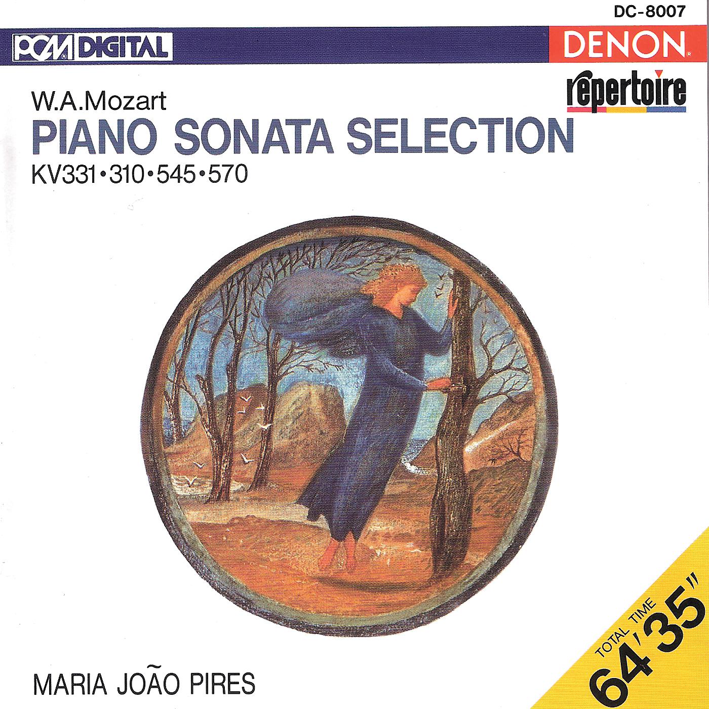 Maria-João Pires - Sonata No. 8 in A Minor, I. Allegro maestoso