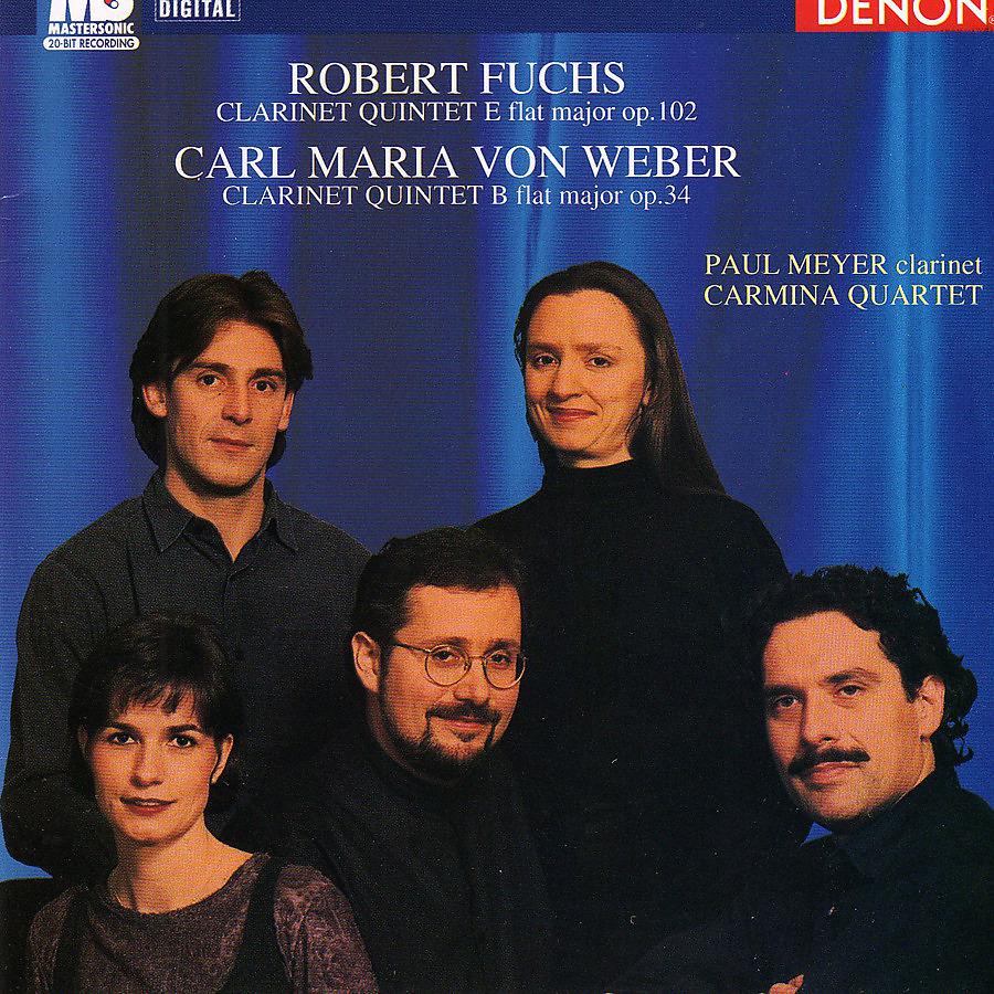 Постер альбома Robert Fuchs & Carl Maria von Weber: Clarinet Quintets