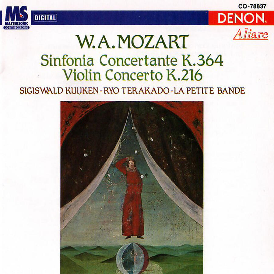 Sigiswald Kuijken - Concerto for Violin & Orchestra in G Major, K. 216: II. Adagio