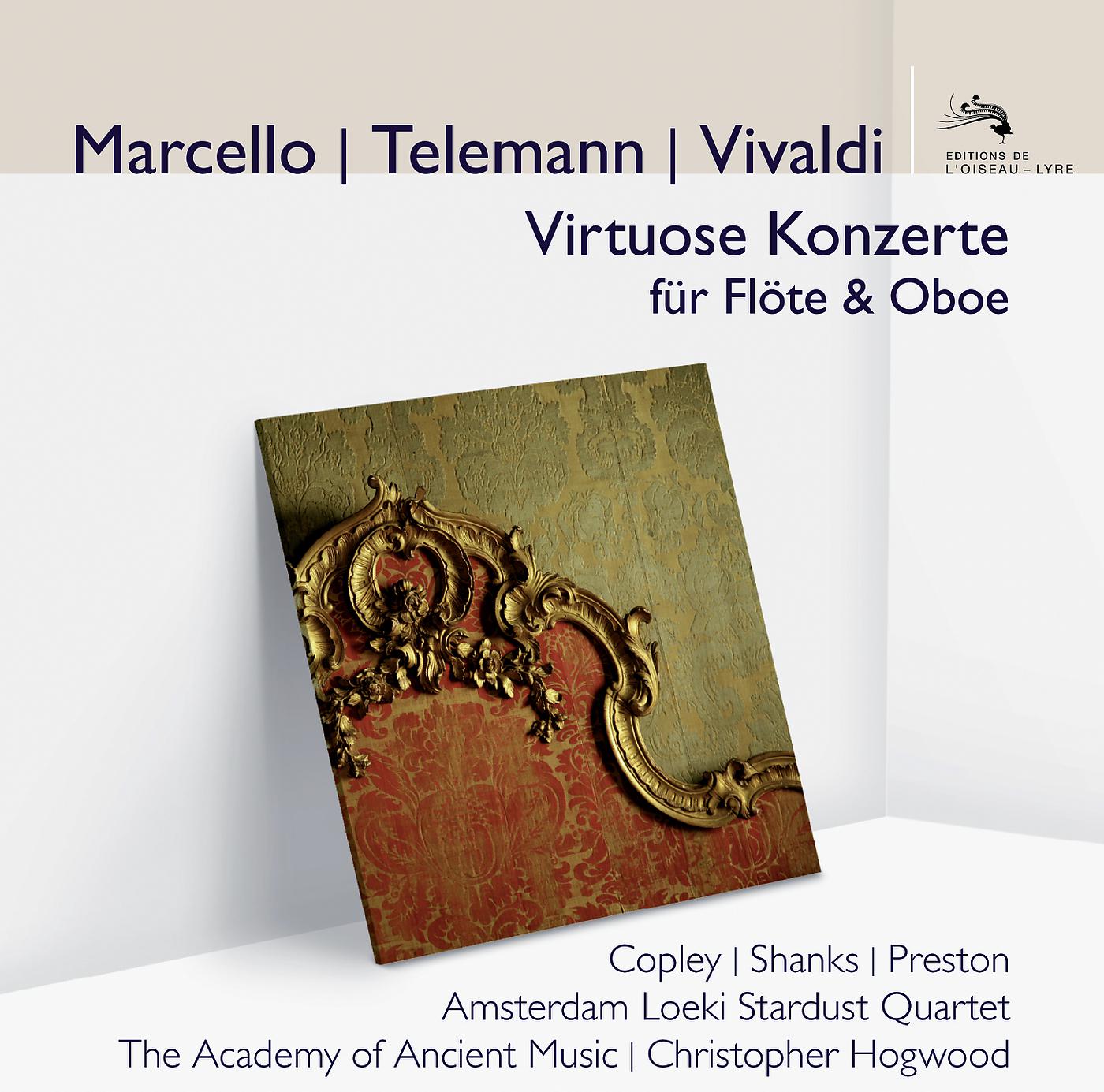 Постер альбома Marcello, Telemann, Vivaldi