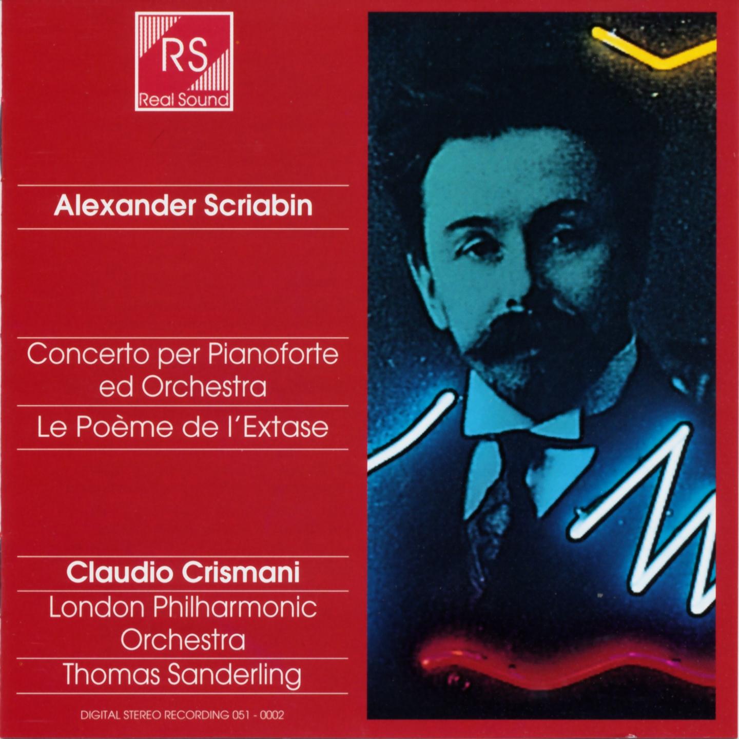 Постер альбома Scriabin: Piano concerto / Le poème de l'extase