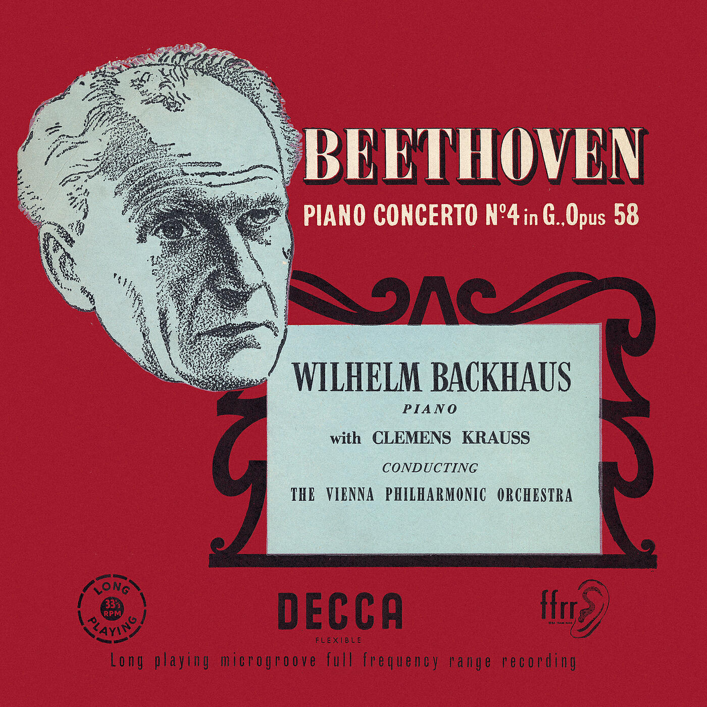 Wilhelm Backhaus - Beethoven: Piano Concerto No. 4 in G Major, Op. 58 - 1. Allegro moderato