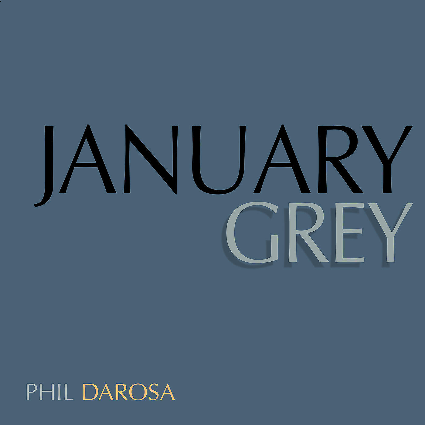 Phil daRosa - January Grey