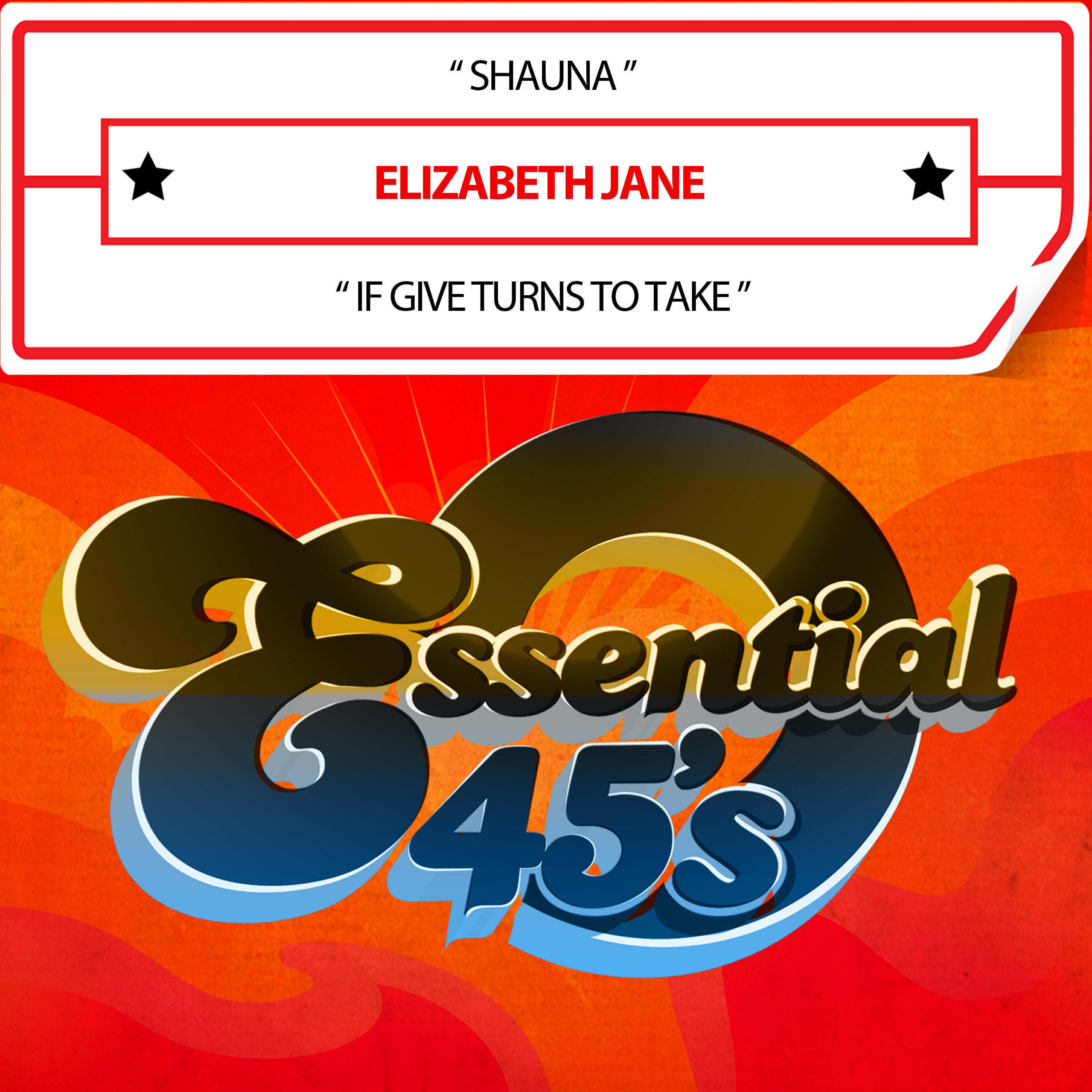 Elizabeth Jane - If Give Turns to Take