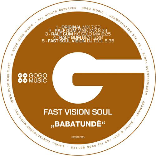 Fast Vision Soul - Babatundè (Ralf GUM Main Mix)